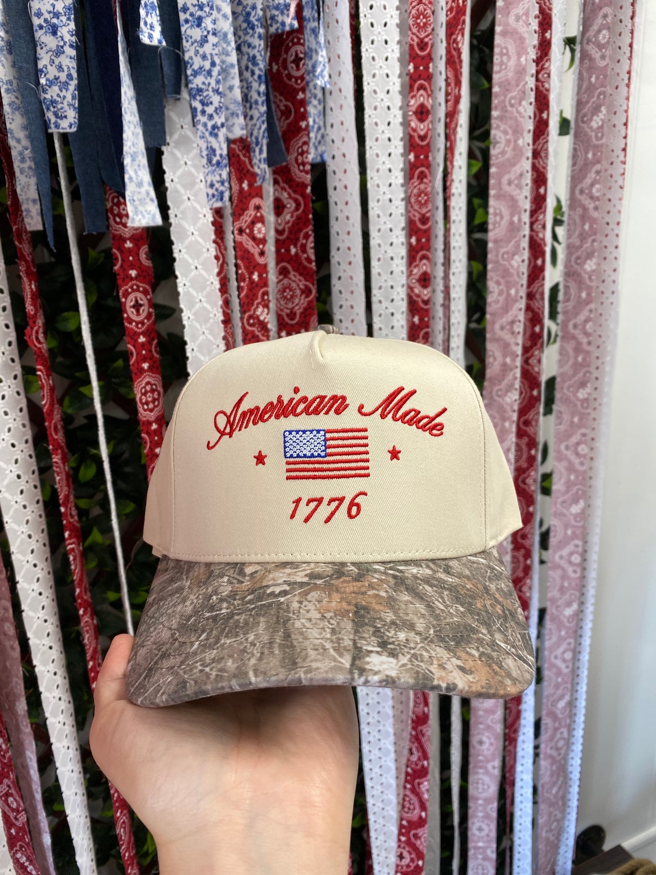 American Made 1776 Camo Hat
