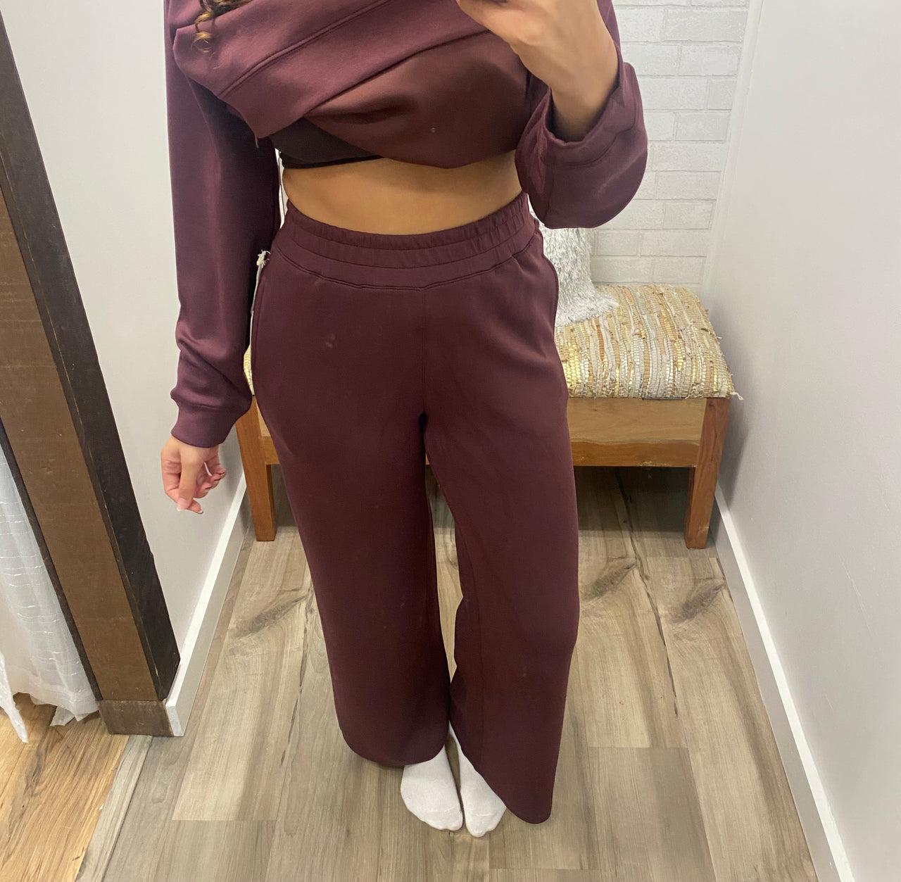 Mulled Merlot Cloud Flare Pant
