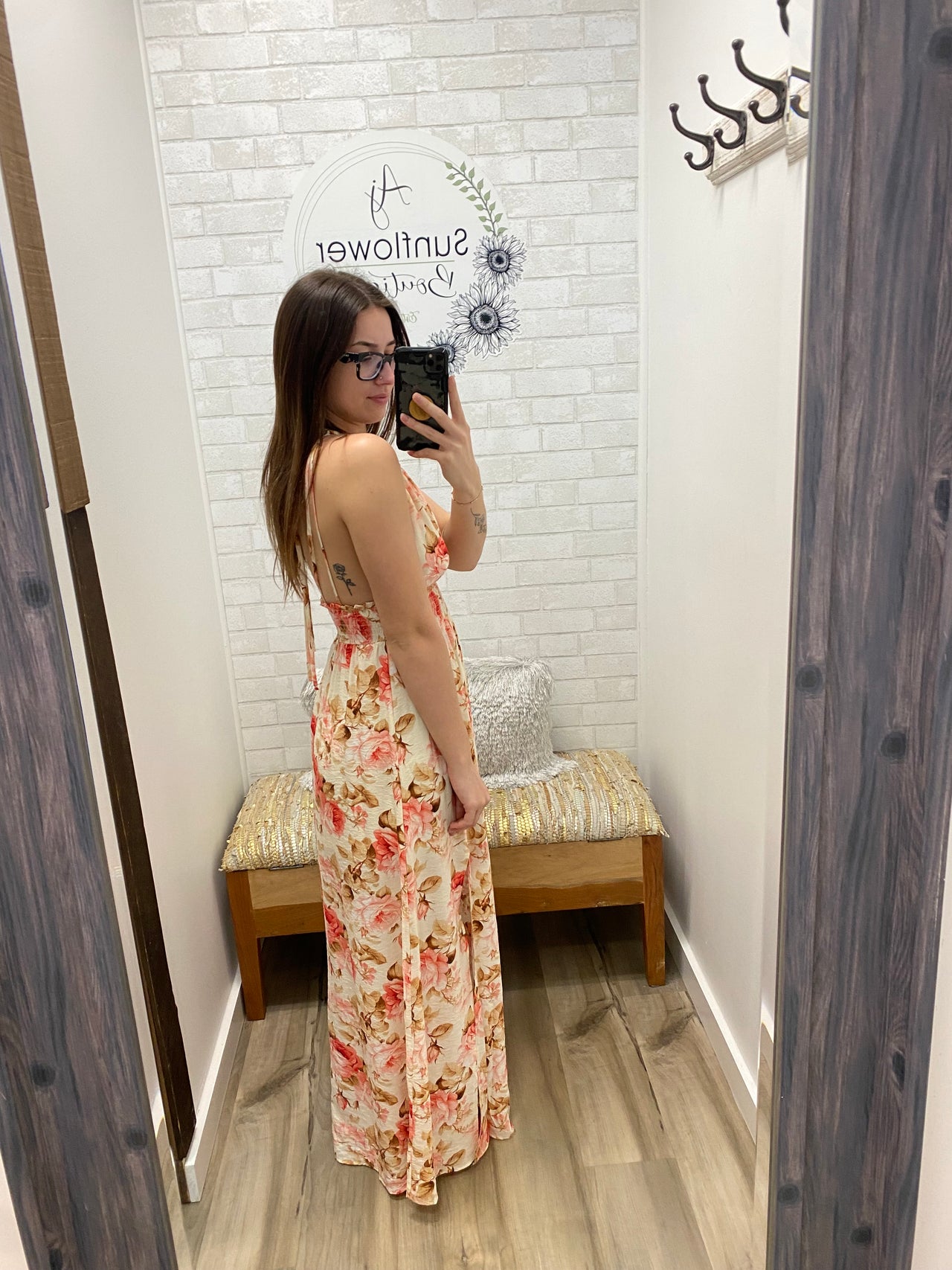 Blush Garden Party Maxi Dress