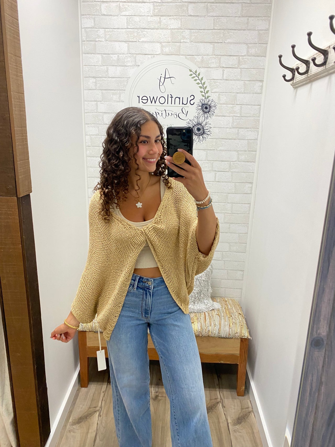 Coastal Chill Twist Sweater