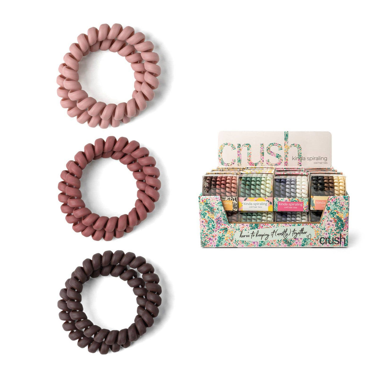 Kinda Spiraling Coil Hair Ties