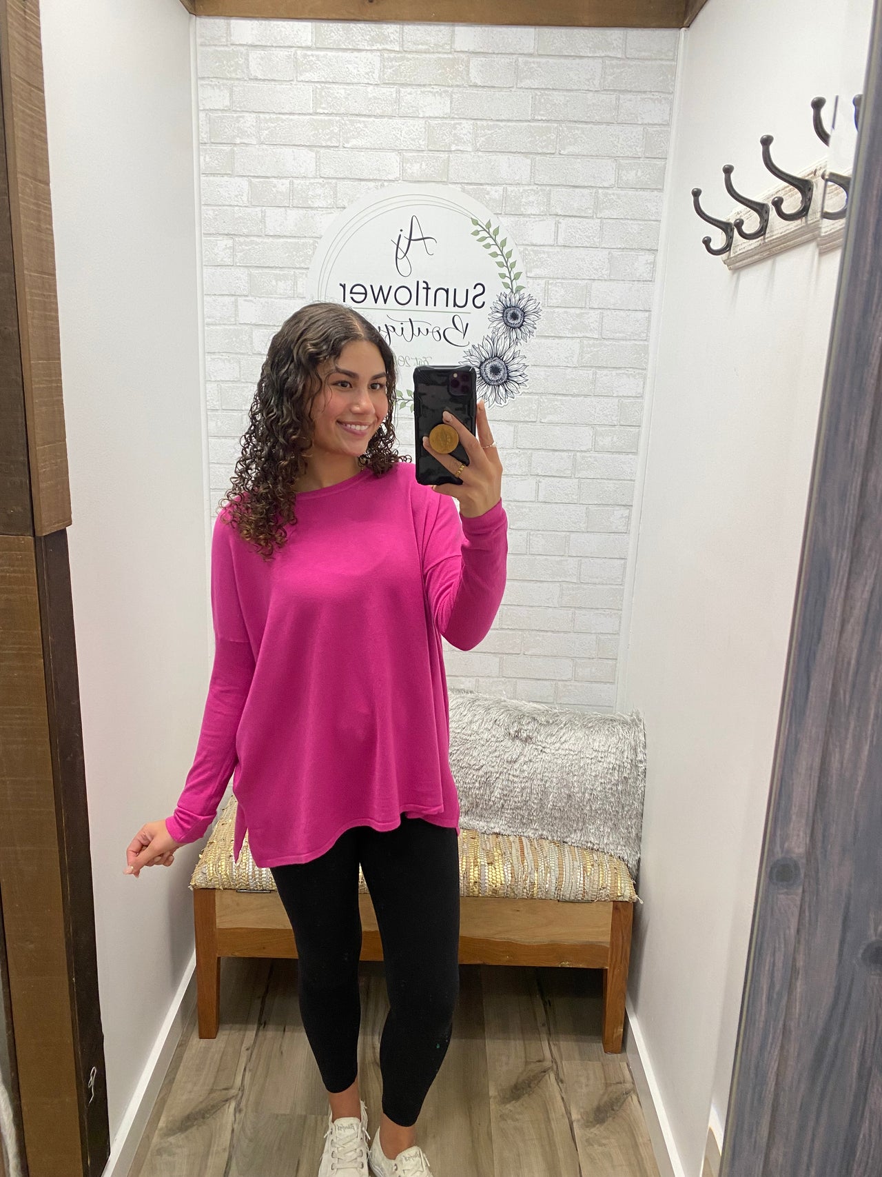 Ready for Spring Sweater- Pink