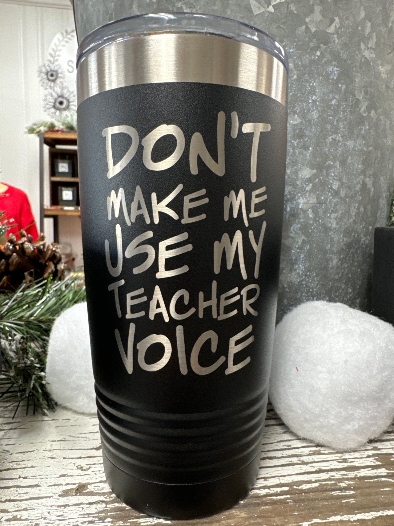 Don't Make Me Use My Teacher Voice