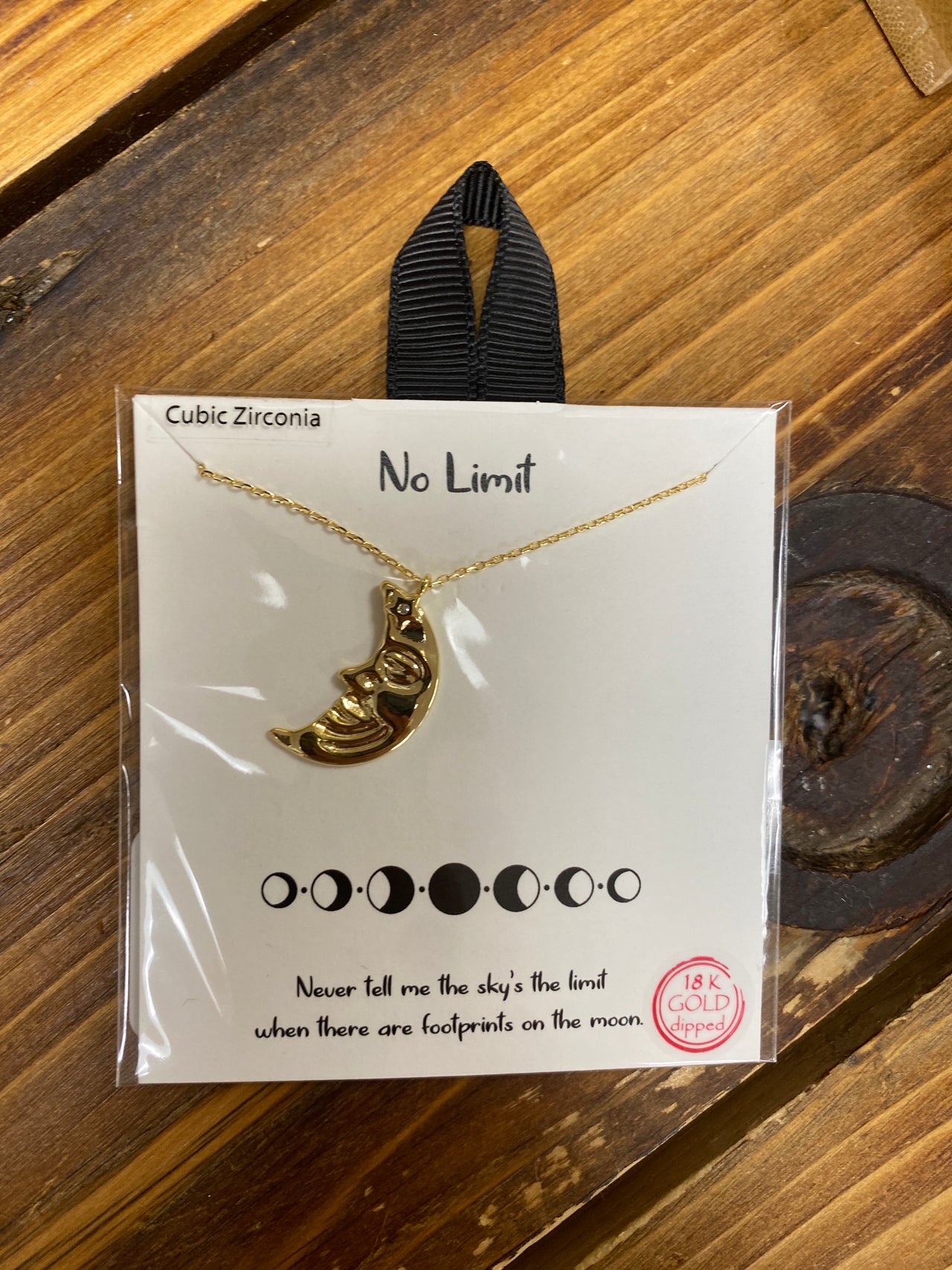 No Limit Moon Chain Necklace