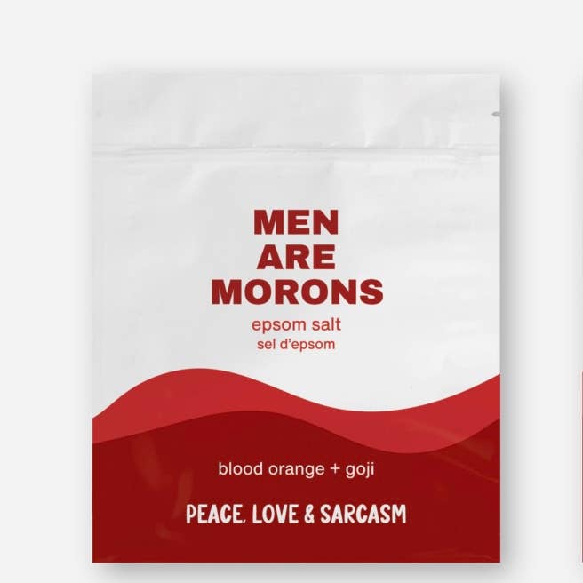 Men Are Morons Epsom Salt Bath Soak