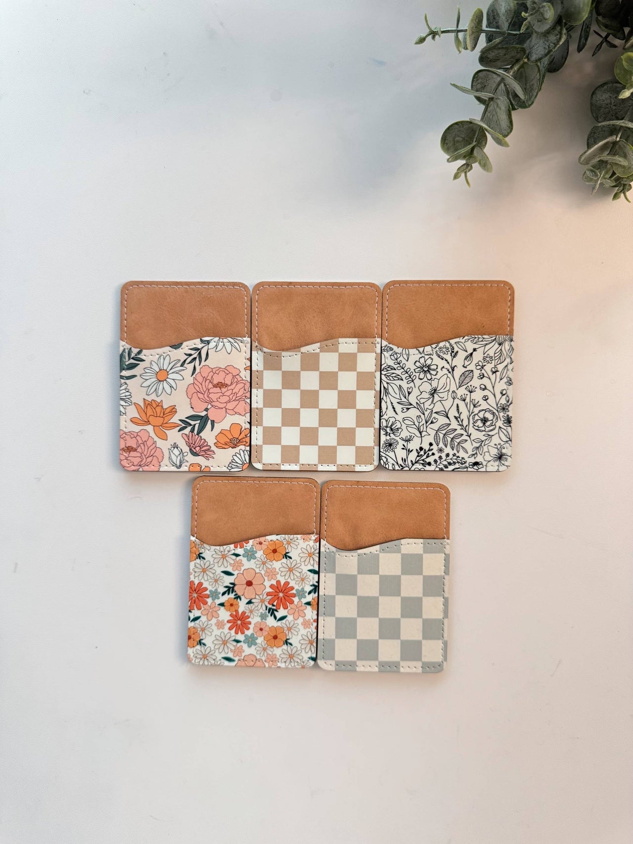 Phone Card Holder: #22 Spring Flowers