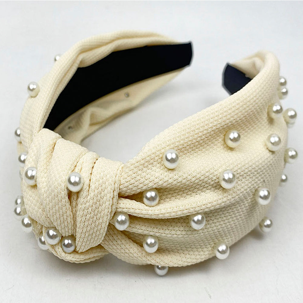 Textured Pearl Headband