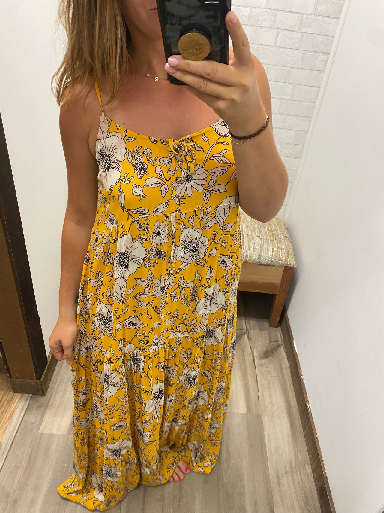 Summer Blooms Maxi Dress