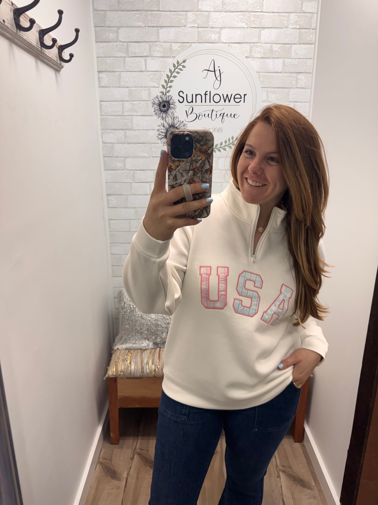 USA Quarter Zip