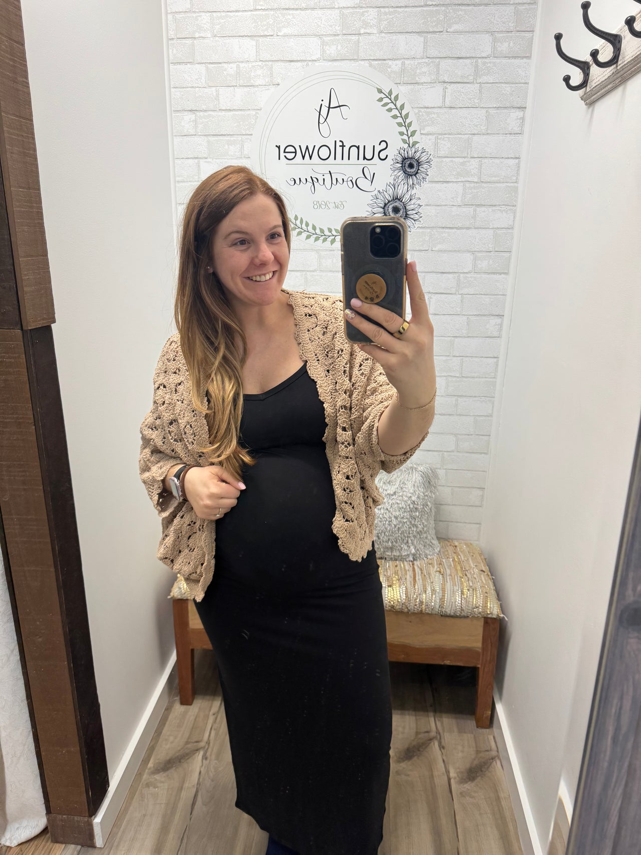 The Go-To Black Midi