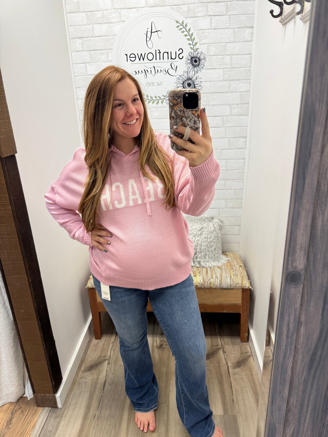 Beach Days Hoodie - Rose