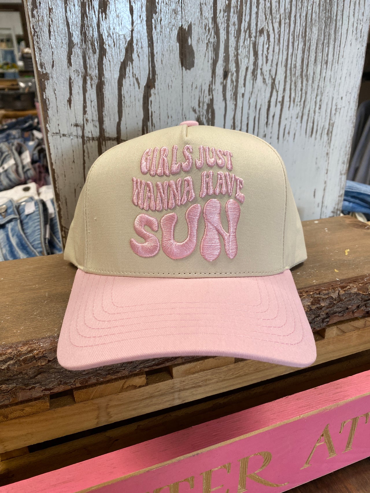 Girls Just Wanna Have Sun Hat