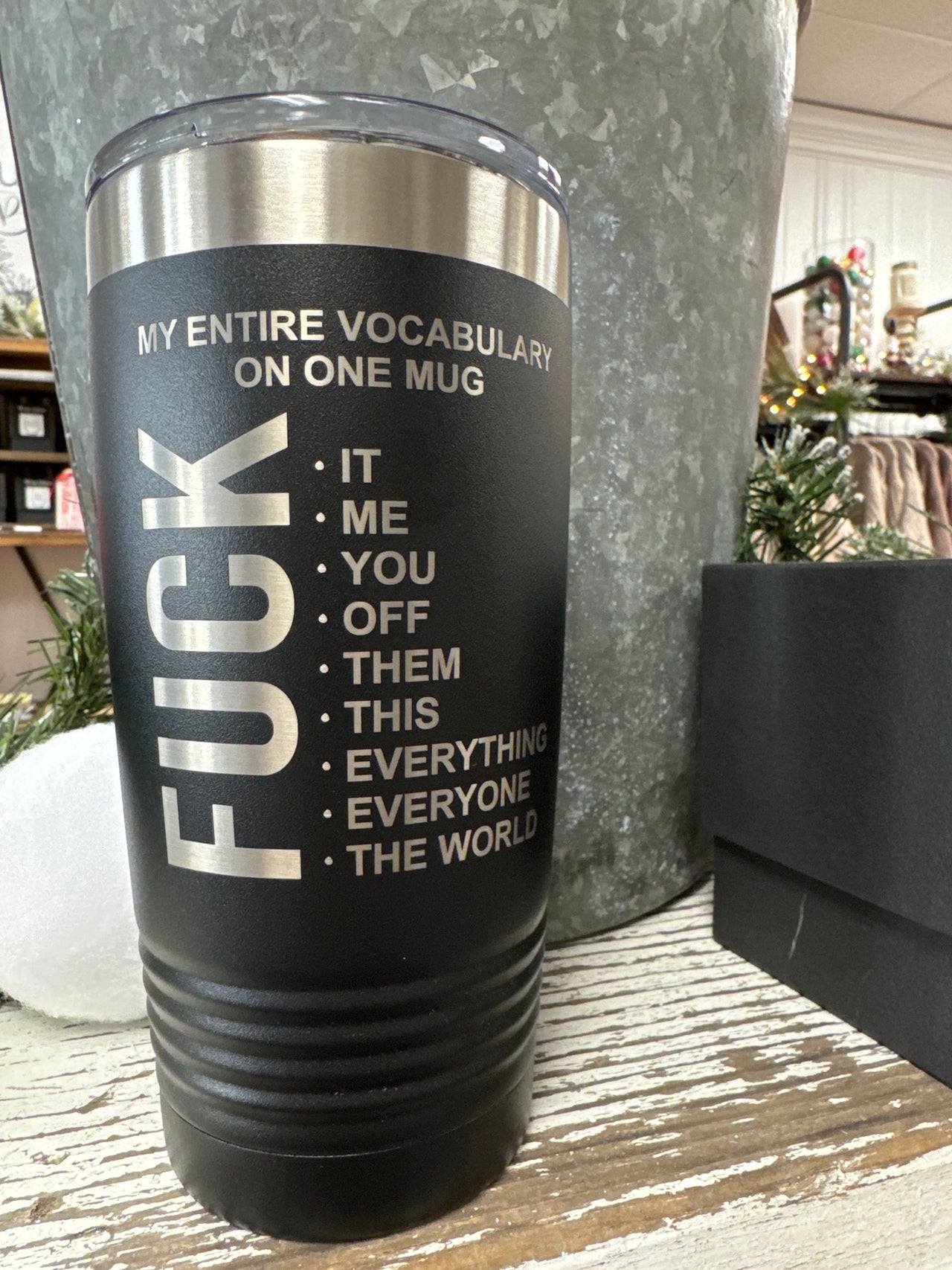 My Entire Vocabulary On One Mug - *Mature*