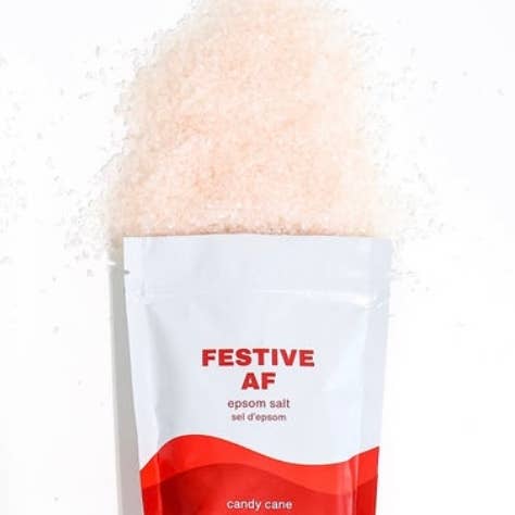 Festive Af Holiday Epsom Salt Bath Soak