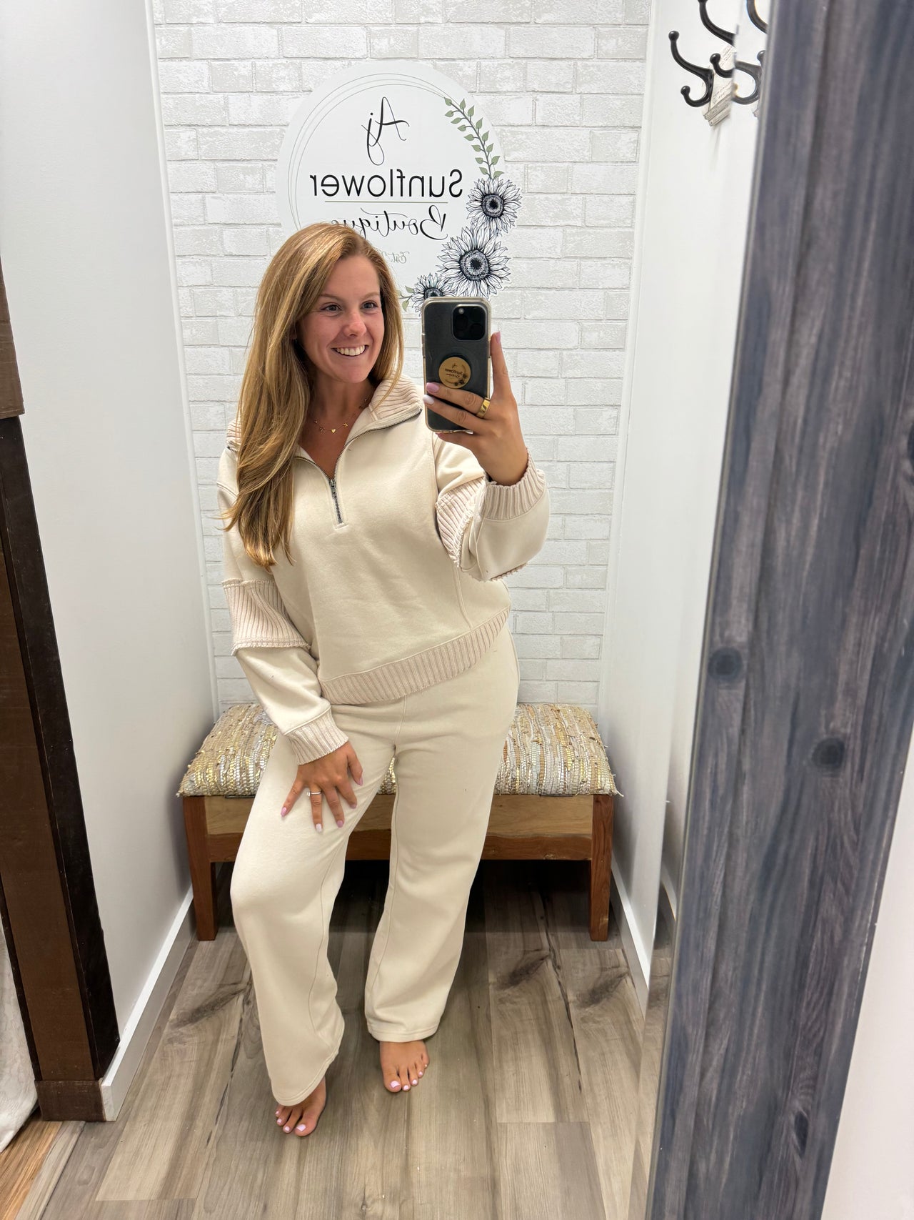 Morning Light Fleece Pant (Bone)