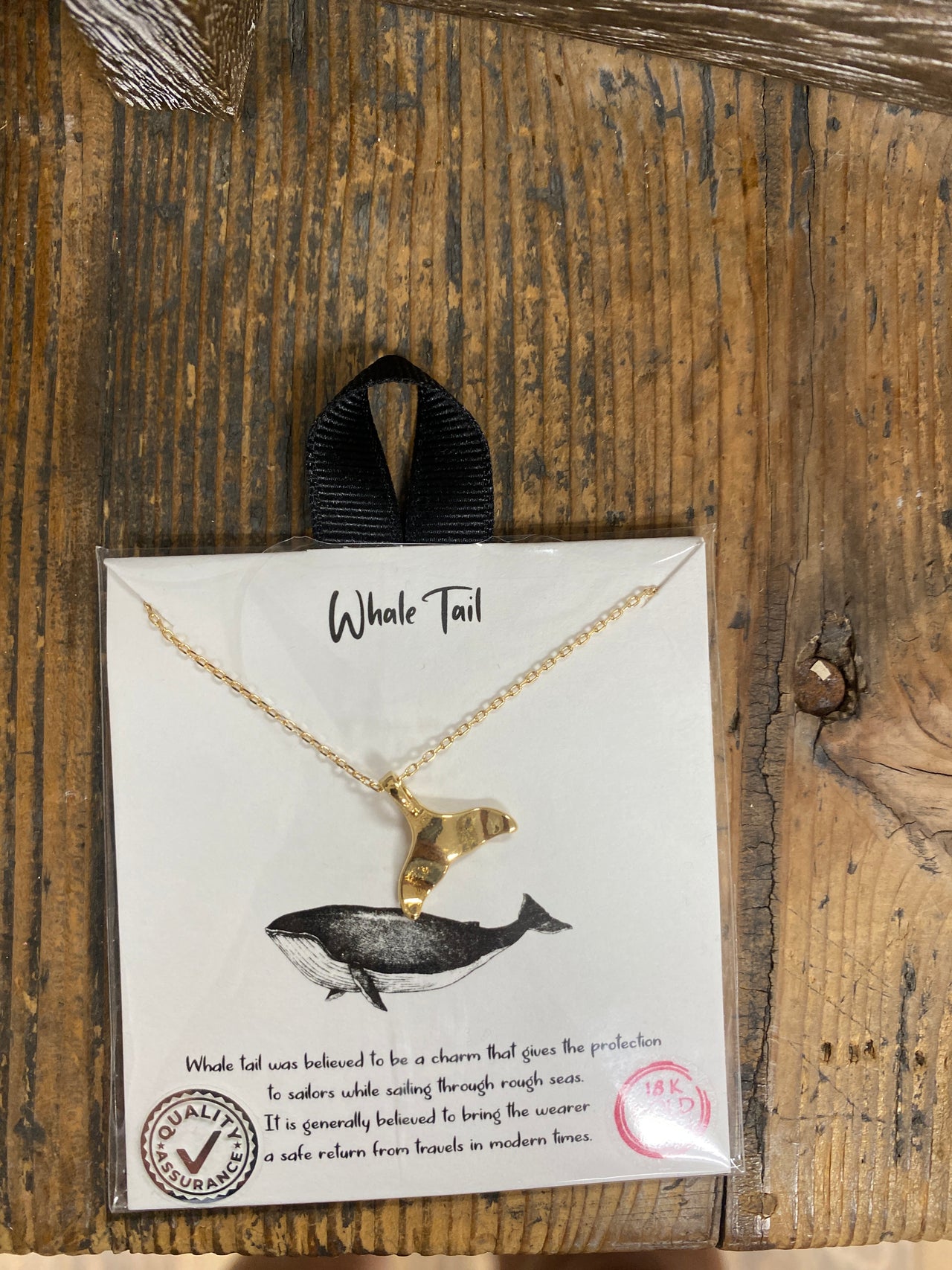 Whale Tale Chain Necklace
