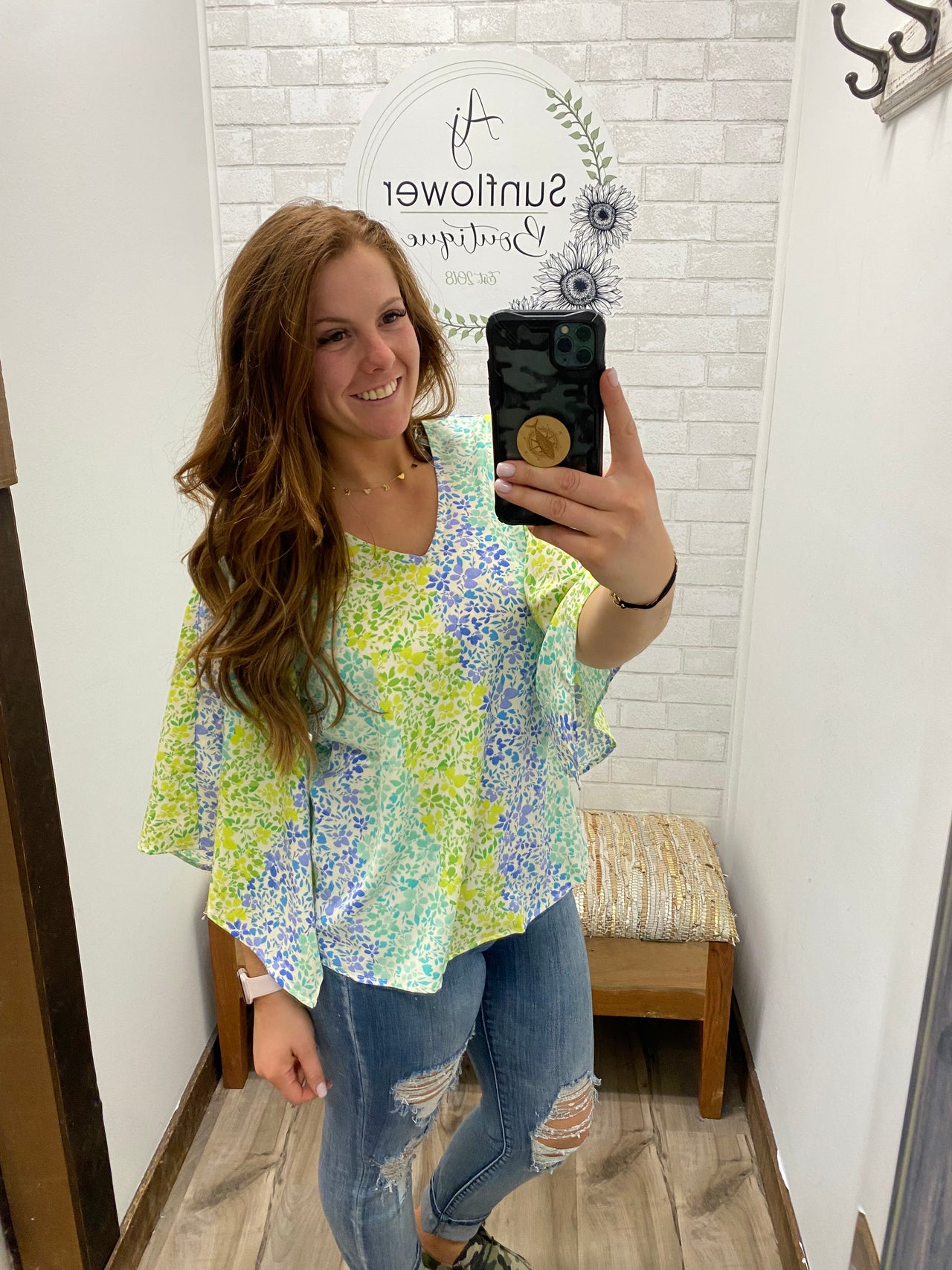 Shades of the Ocean Blouse