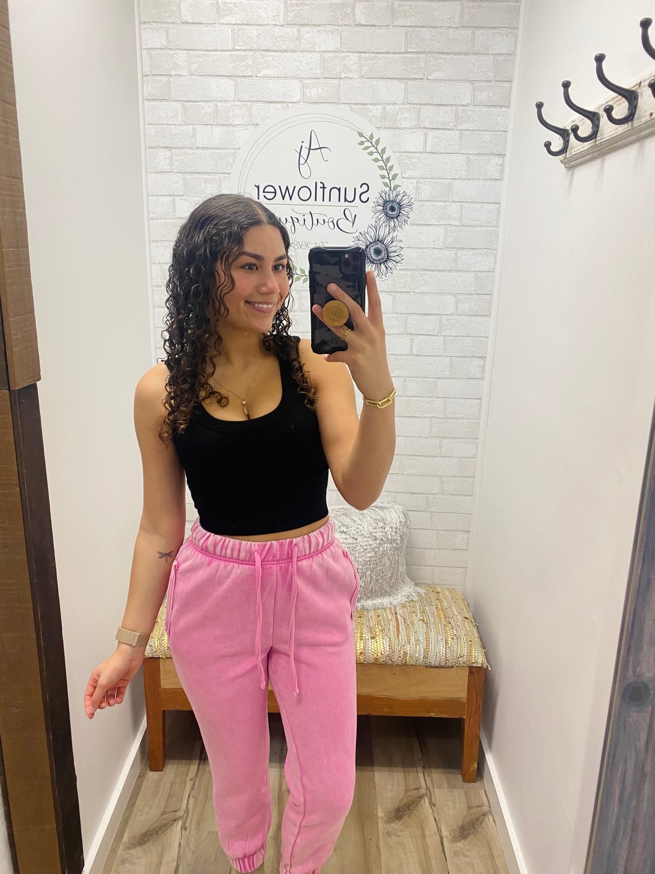 Vintage Vibes Joggers-Candy Pink