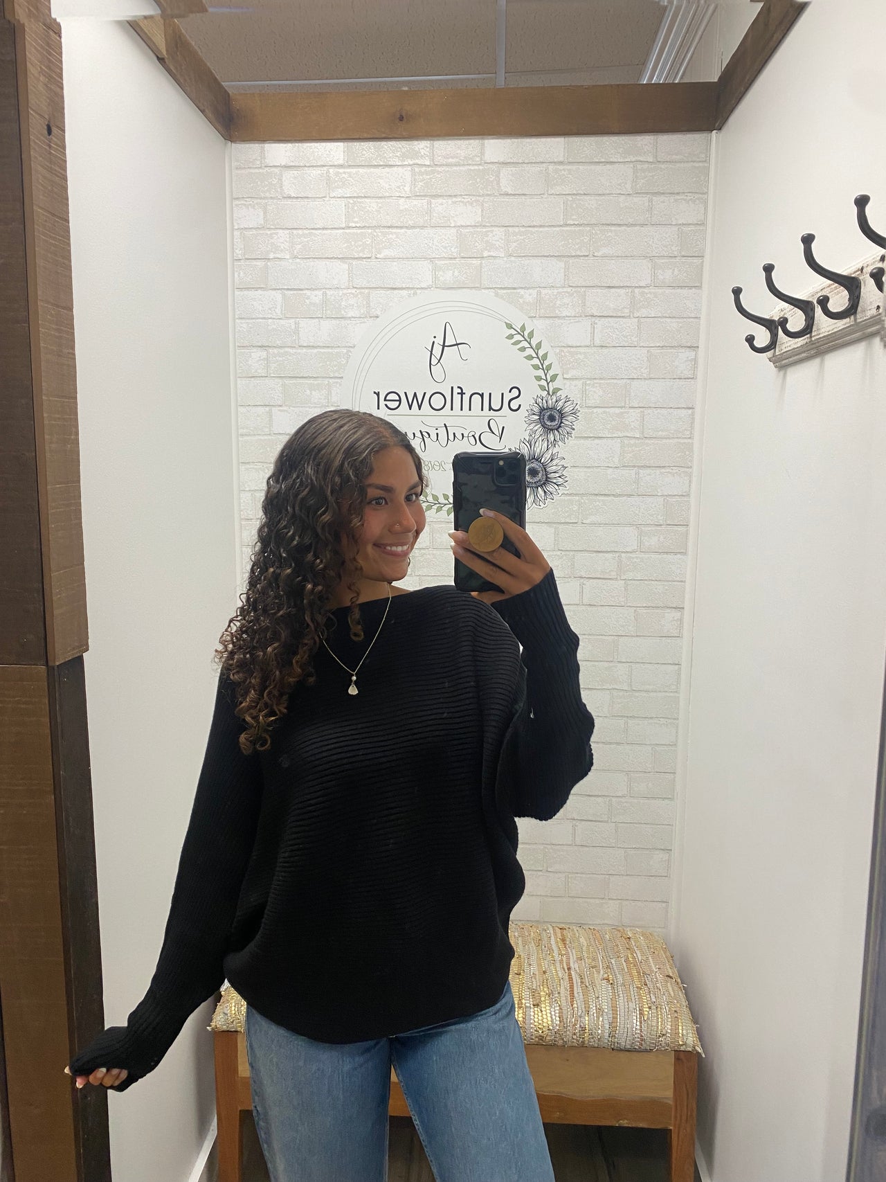 Fireside Evenings Boatneck Sweater