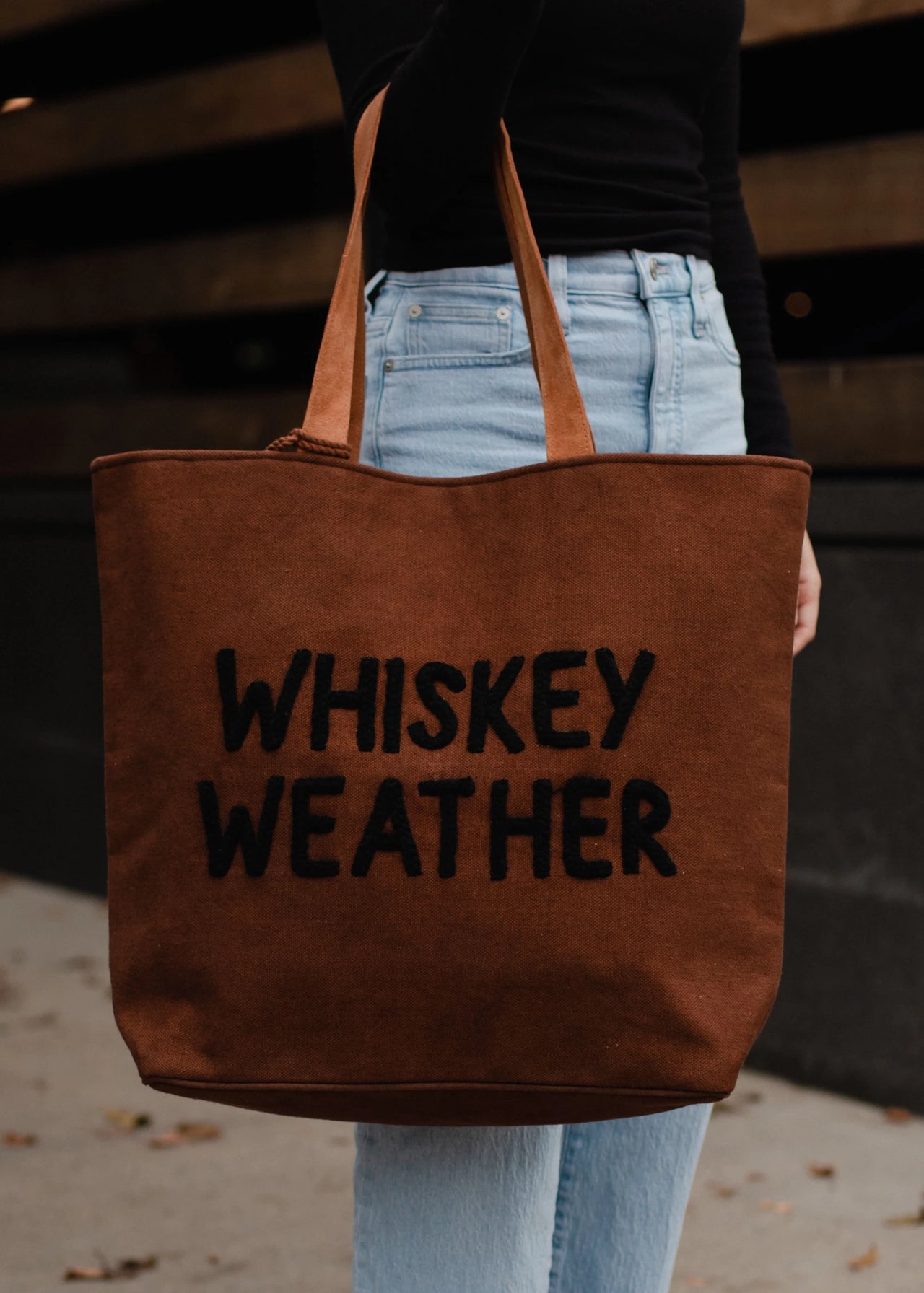 Whiskey Weather Tote