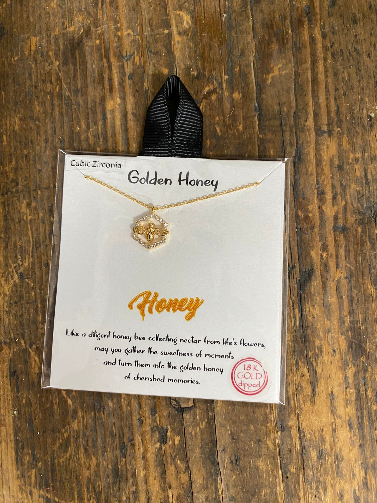 Golden Honey Chain Necklace