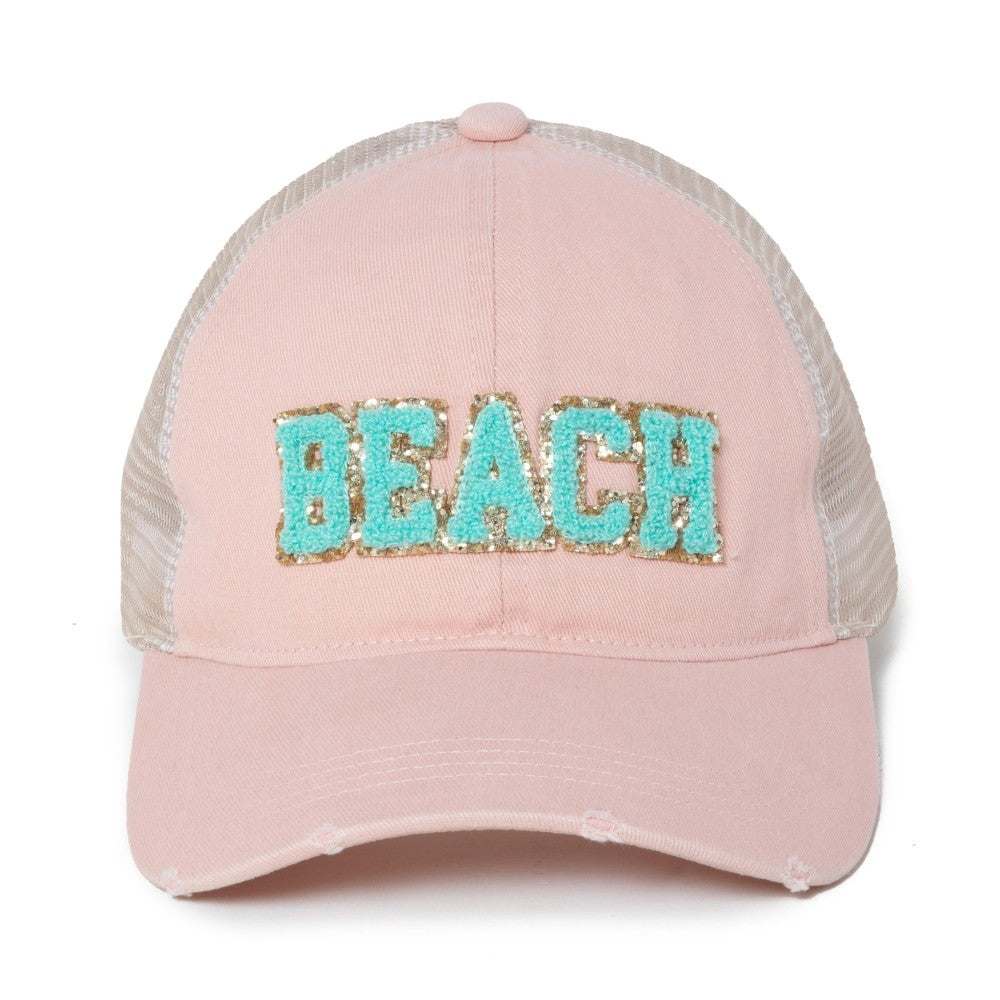 Beach Glitter Hat