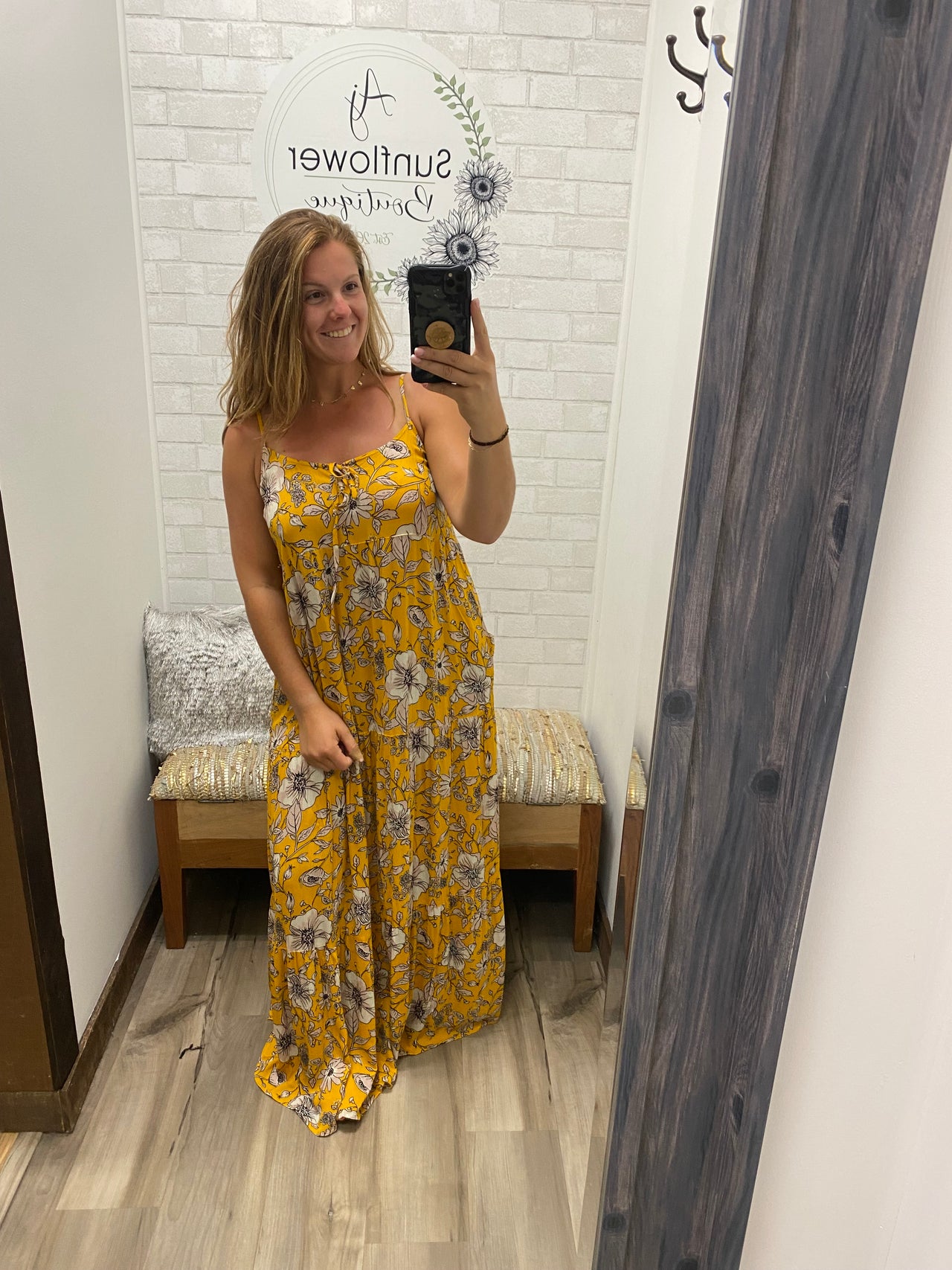 Summer Blooms Maxi Dress