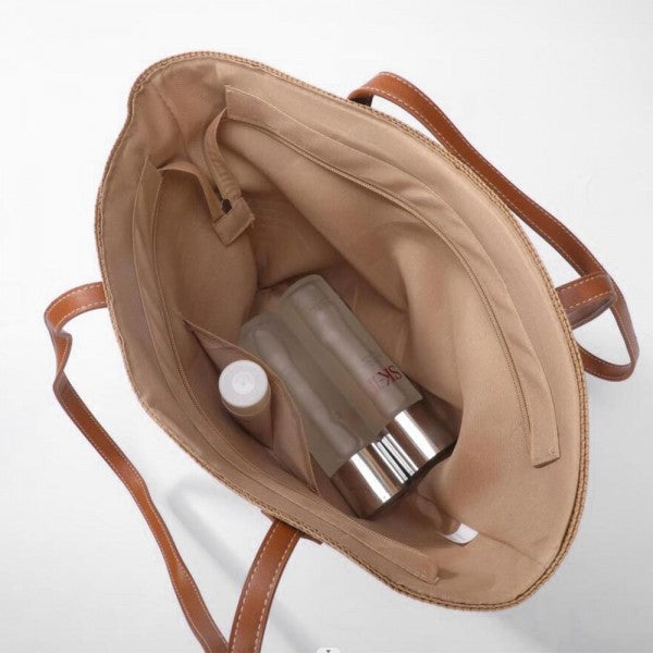 Sunny Days Straw Tote