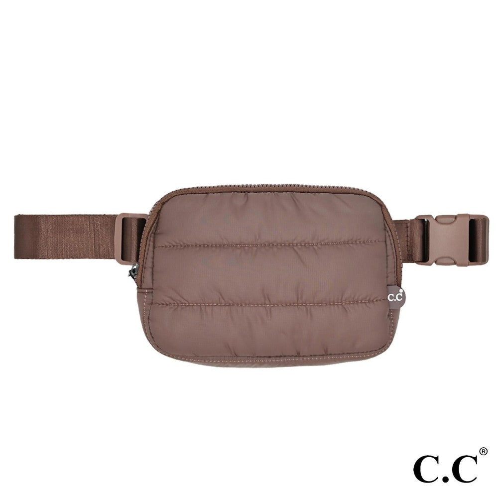 Puffer Padded Fanny Pack-Maueve