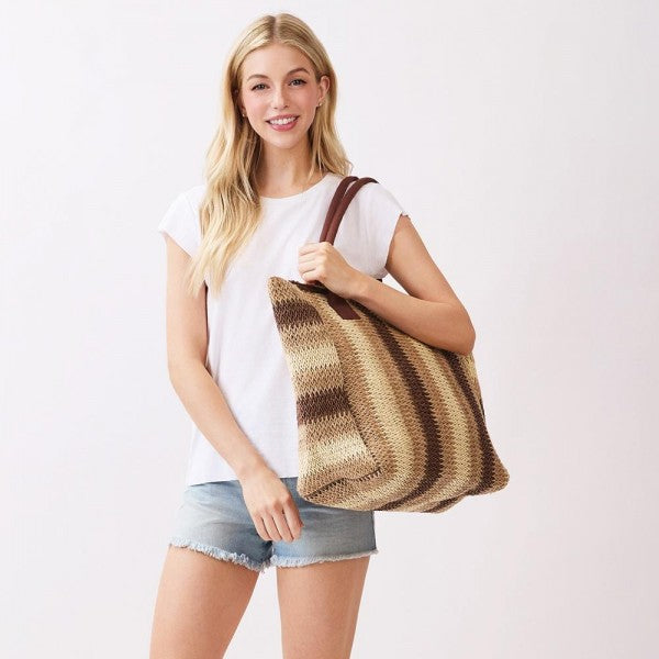 Sunset Stripes Tote