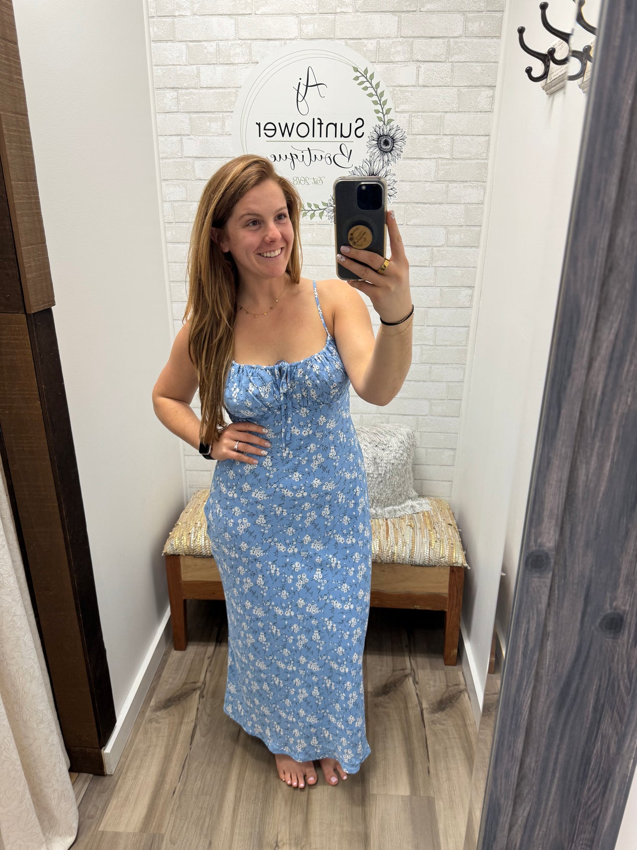 Forget Me Not Midi Dress