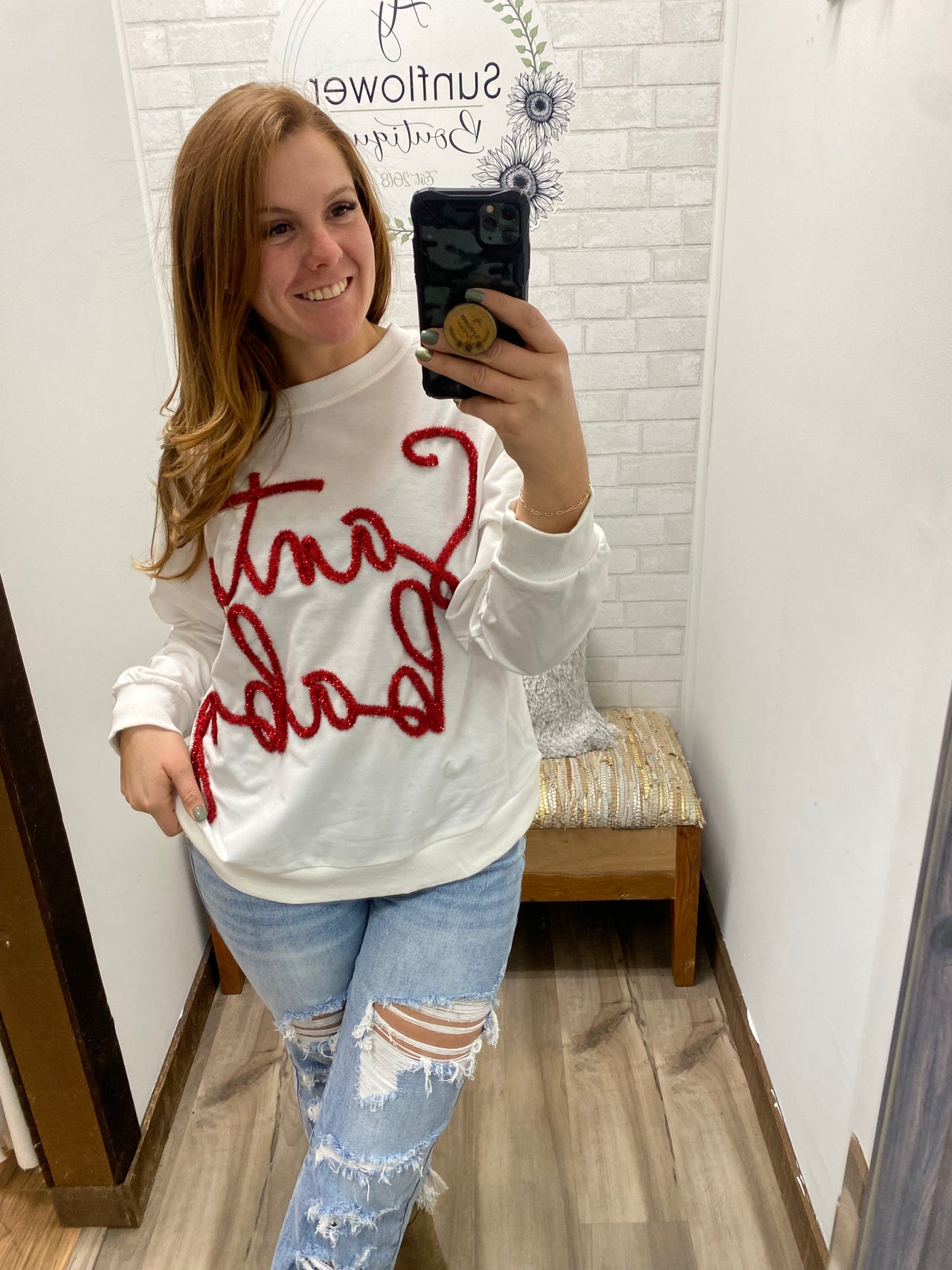 Santa Baby Sweater