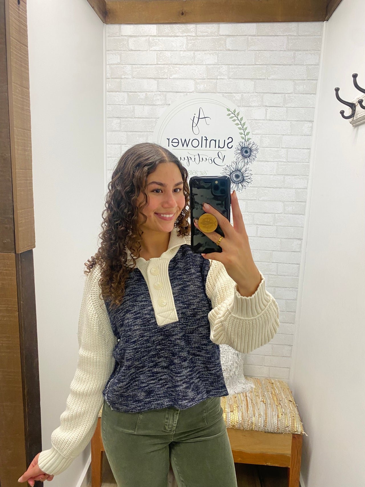 Winter Shore Raglan Sweater