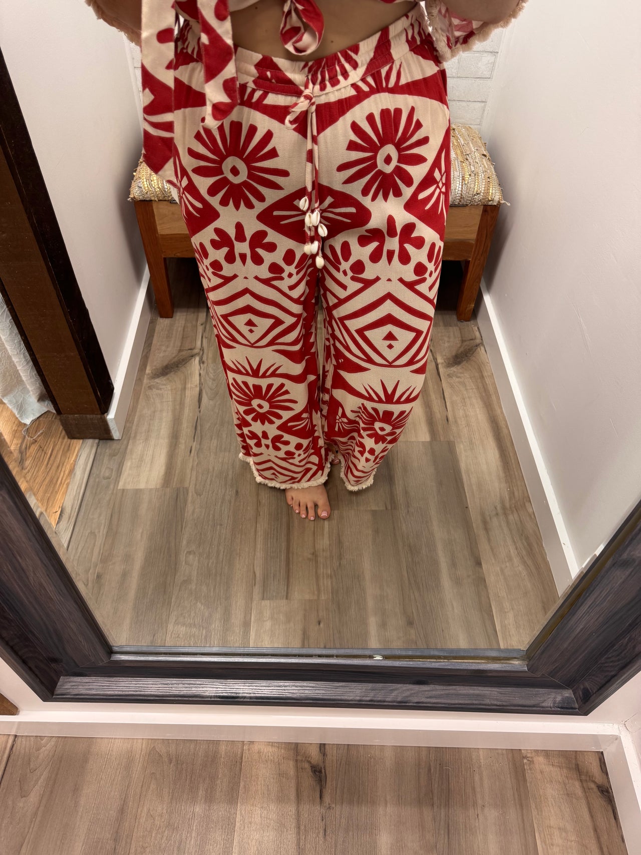 Tribal Oasis Wide Leg Pants