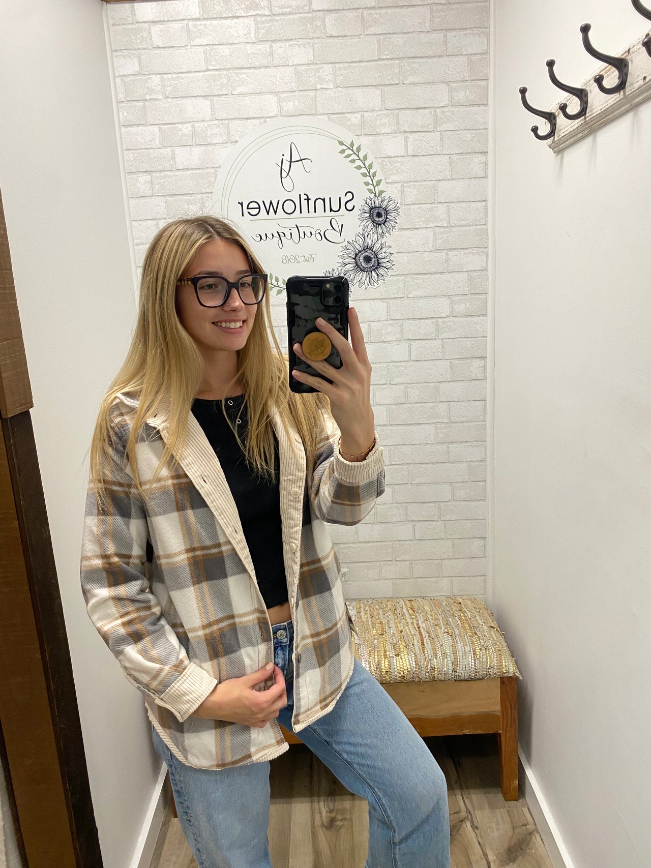 Cider Trail Reversible Shacket