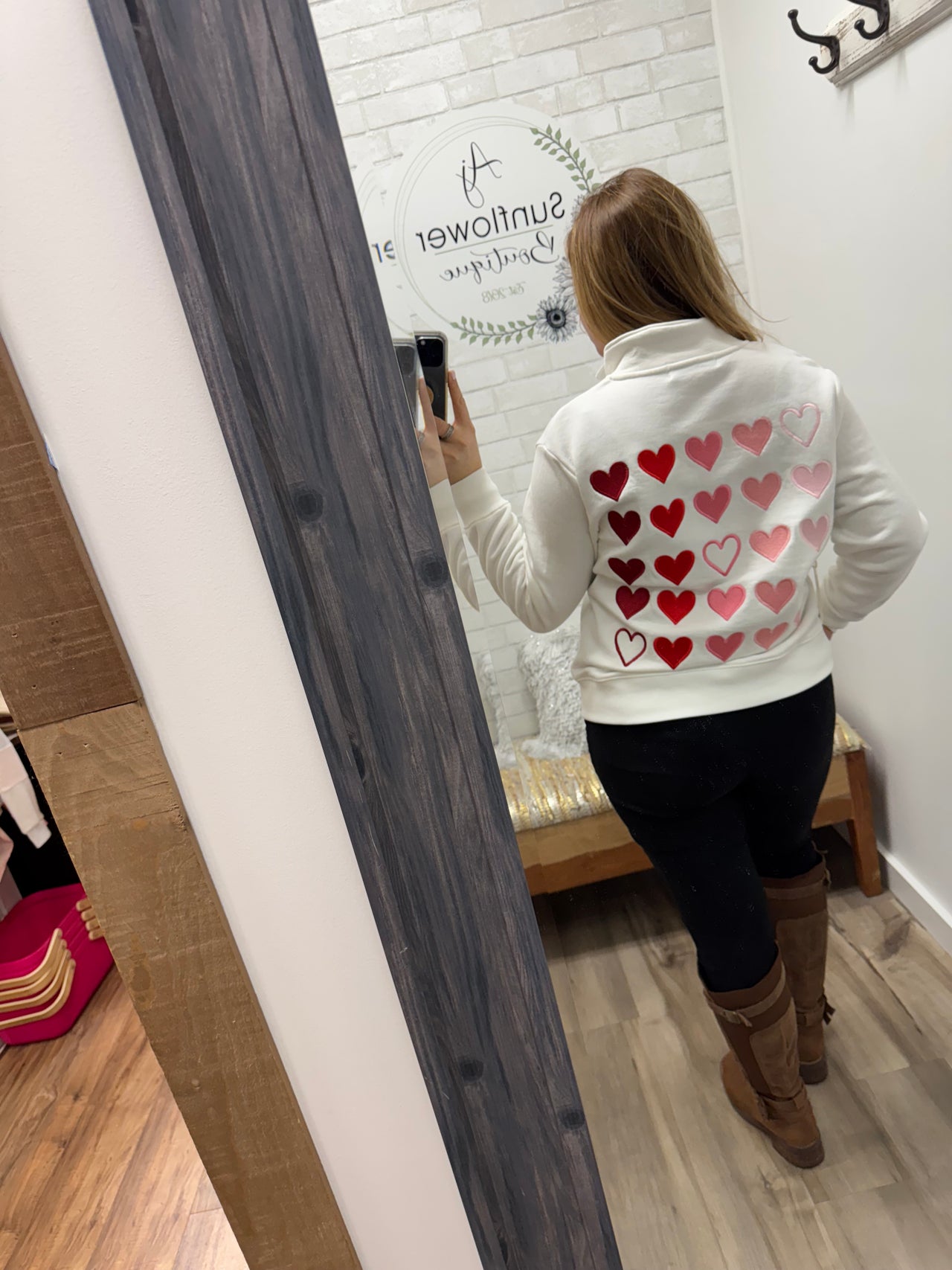 Checkmate Hearts Quarter Zip