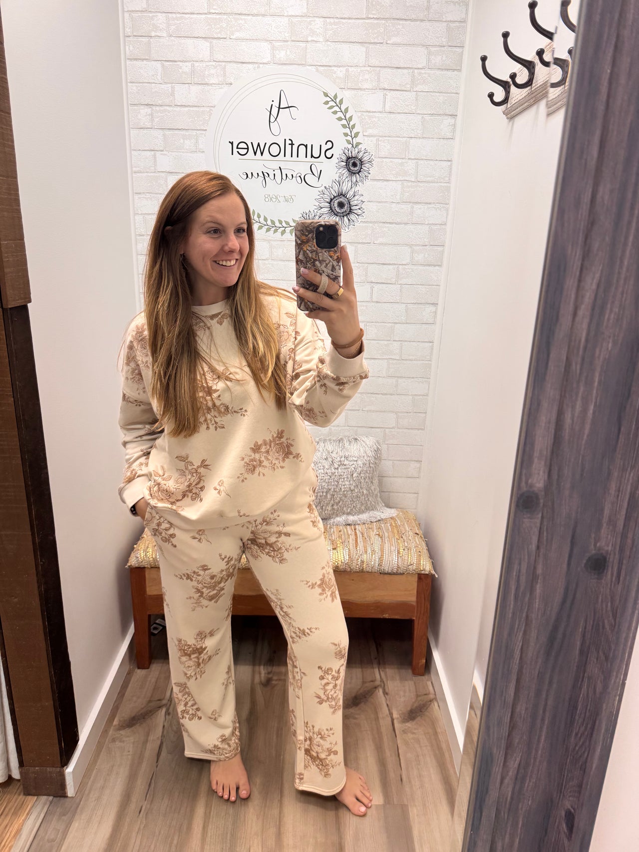 Vintage Bloom Joggers