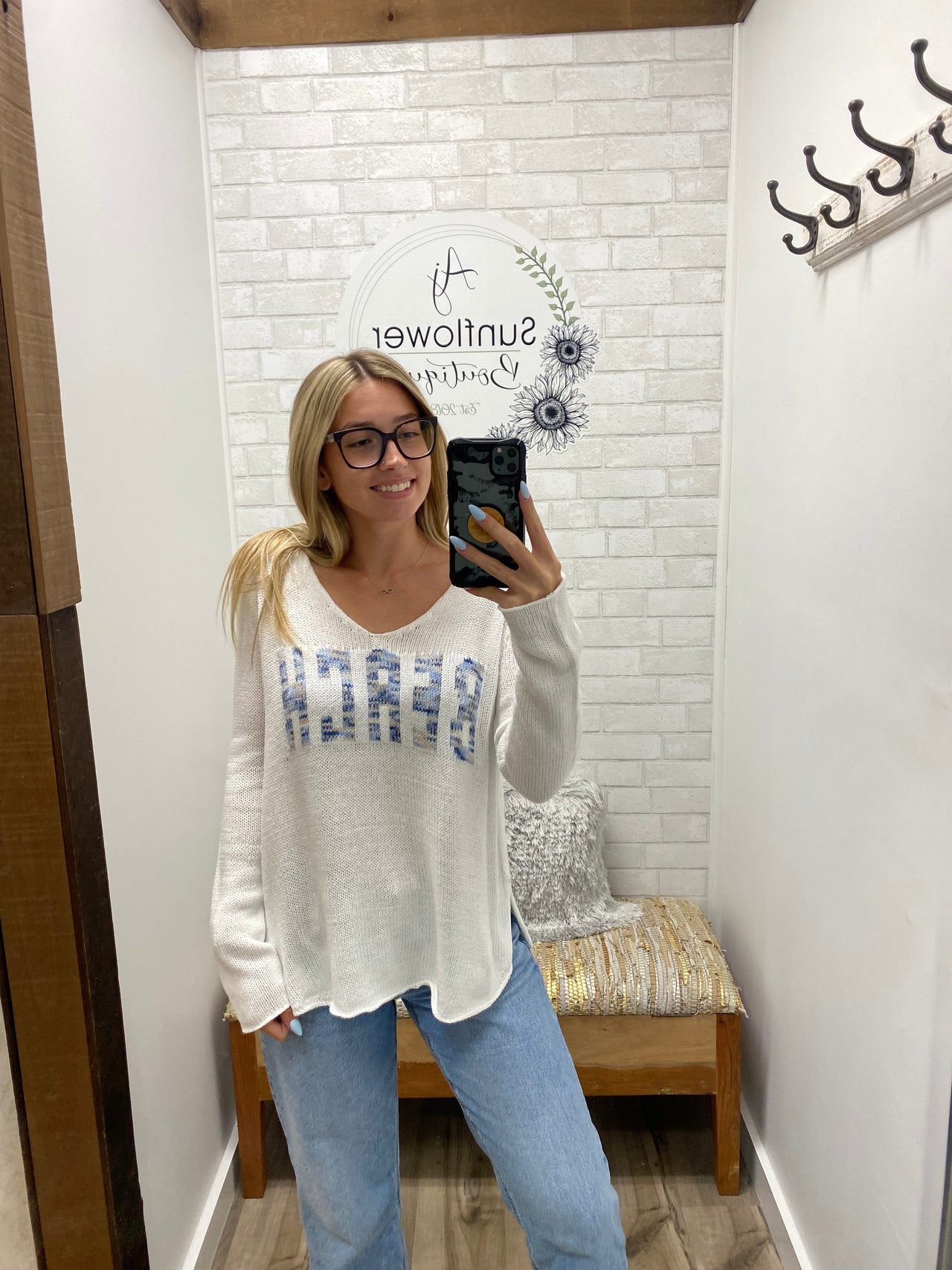 Beach Please Knit Sweater