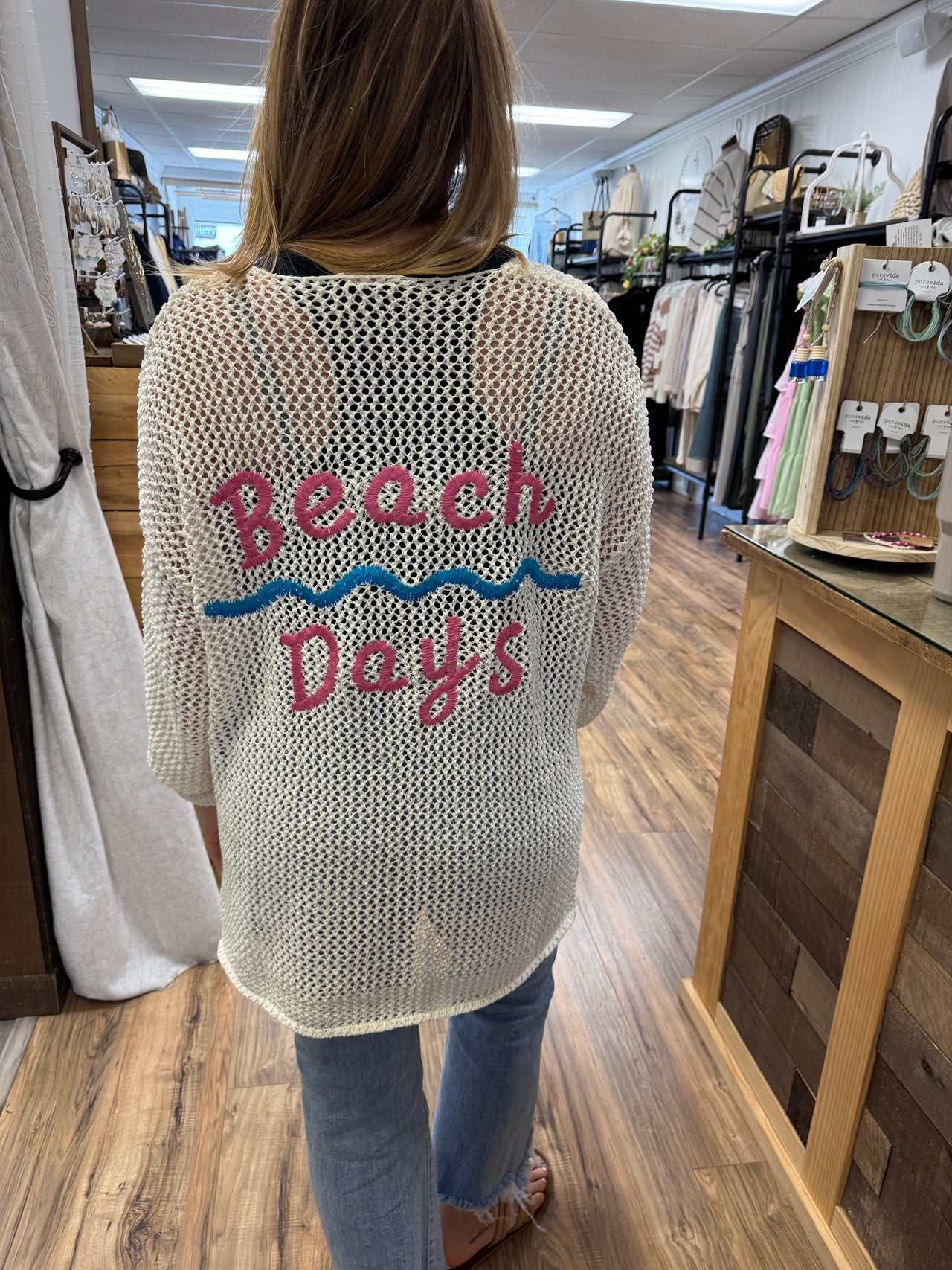 Beach Days Cover-up Sweater