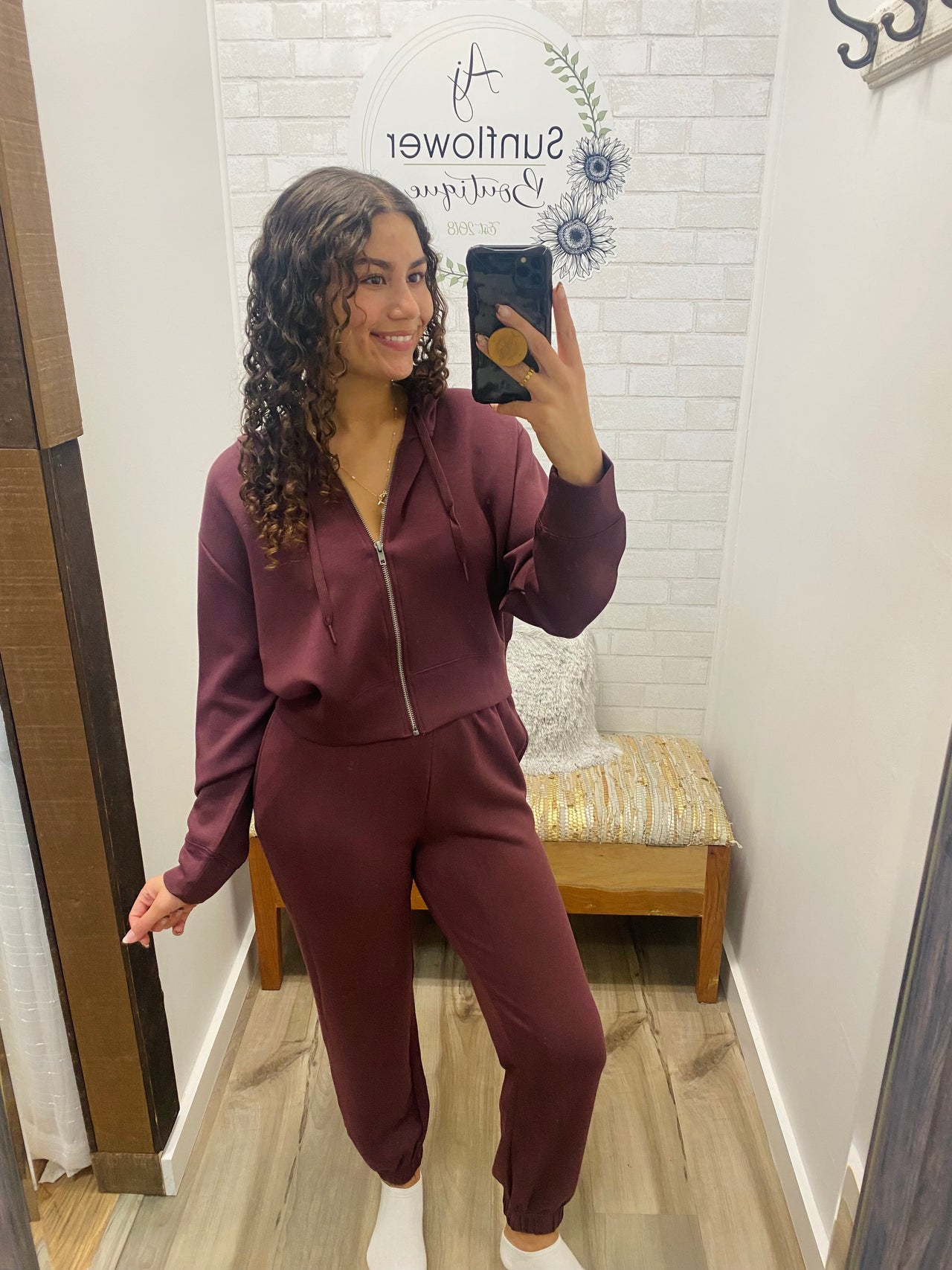 Mulled Merlot Cloud Jogger