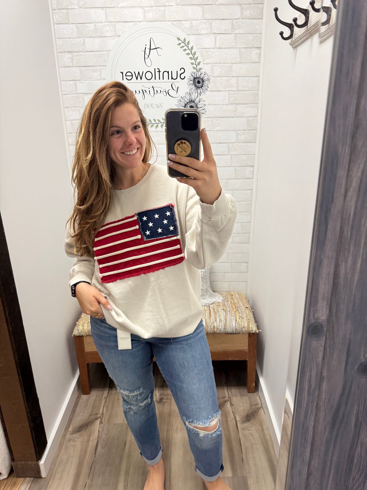 Frayed Glory Sweatshirt