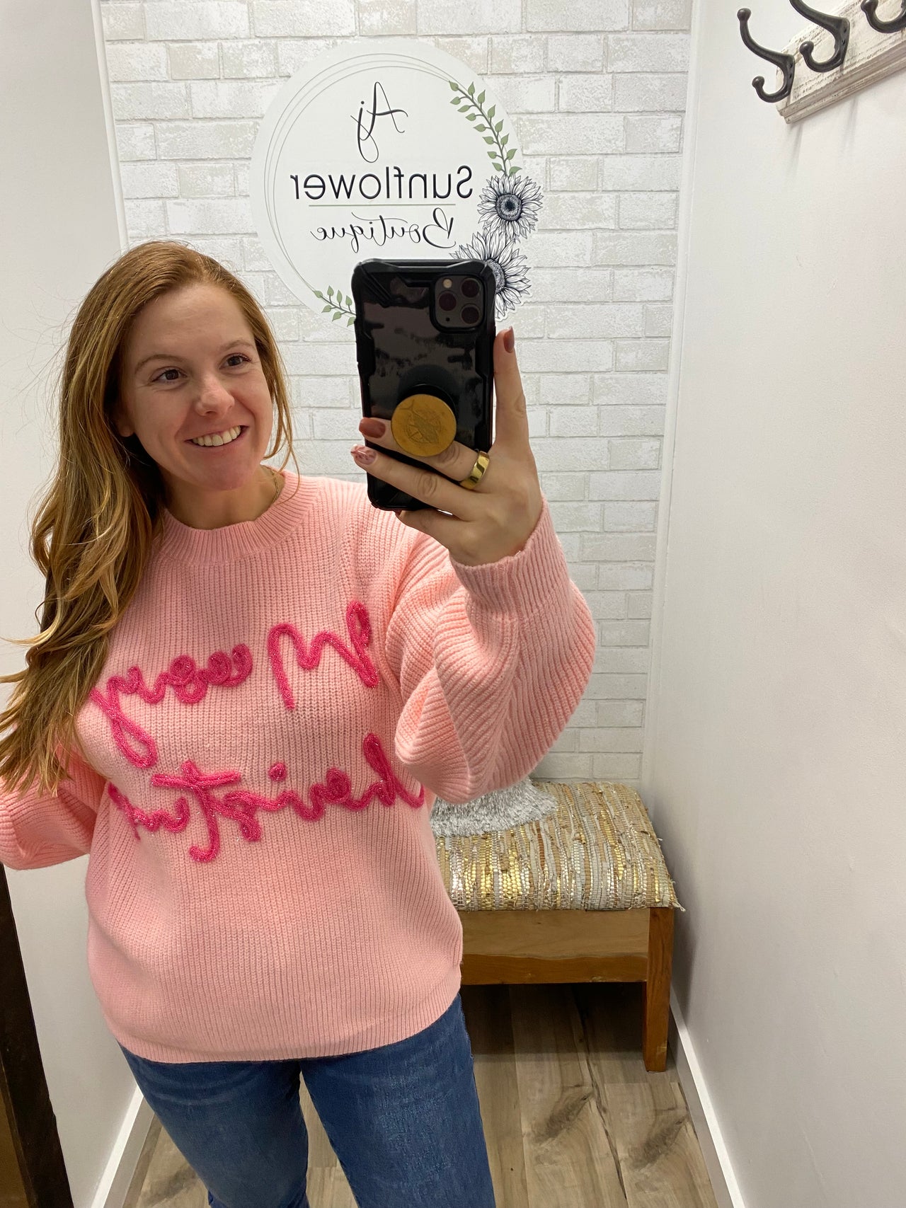 Candy Cane Christmas Sweater