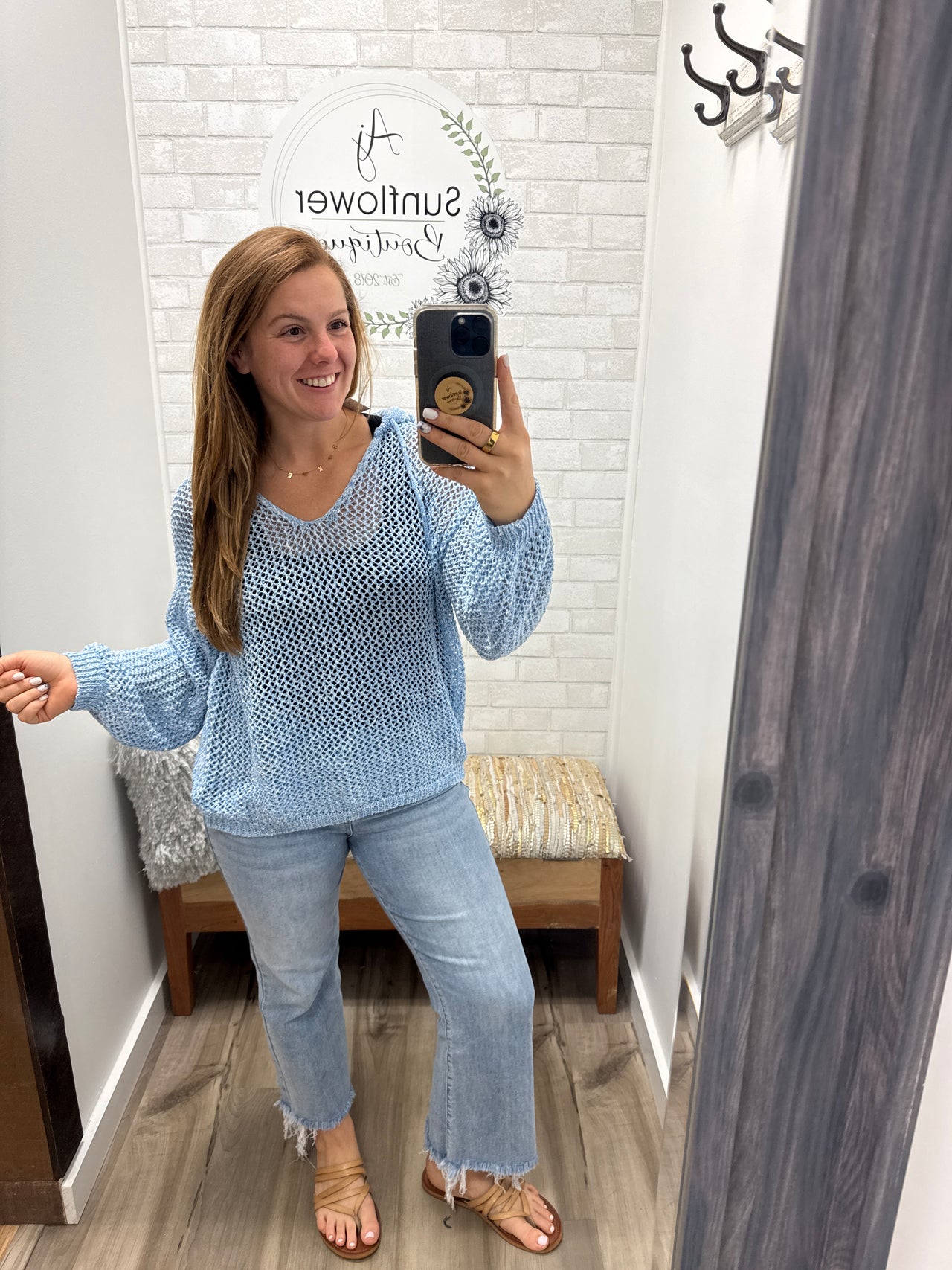 Make Some Waves Cover-up Sweater