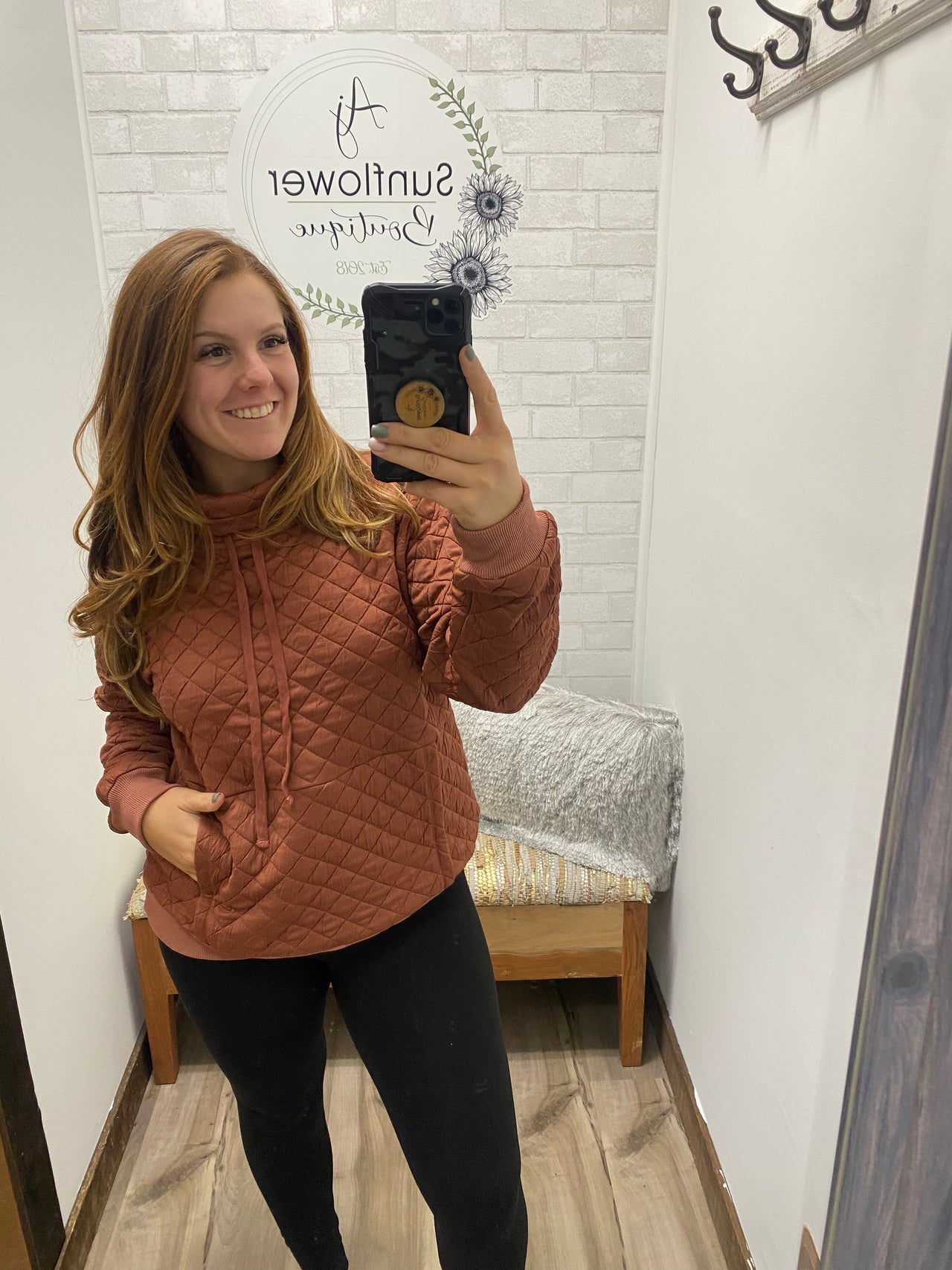 Fall Adventure Quilted Pullover