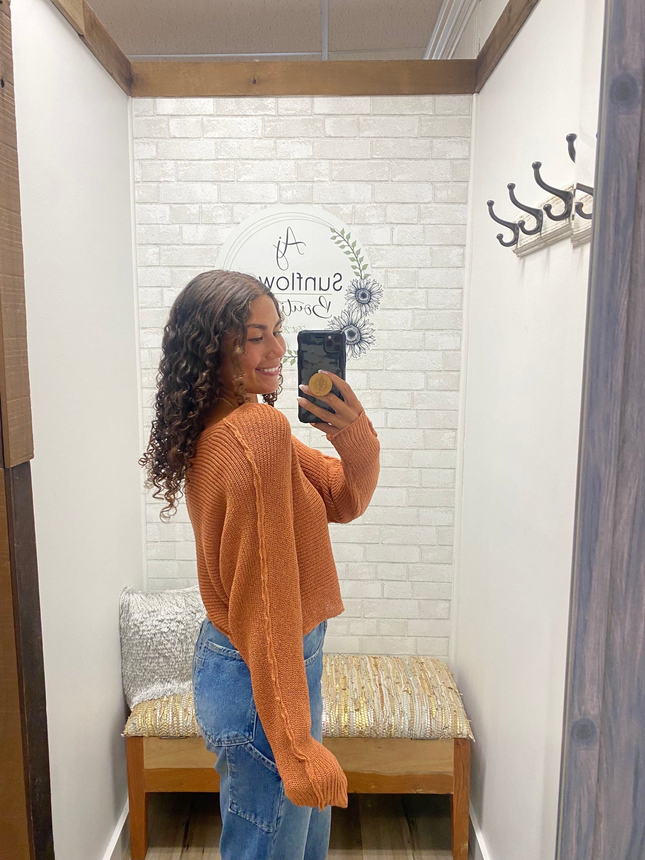 Cinnamon Stroll Dolman Sweater