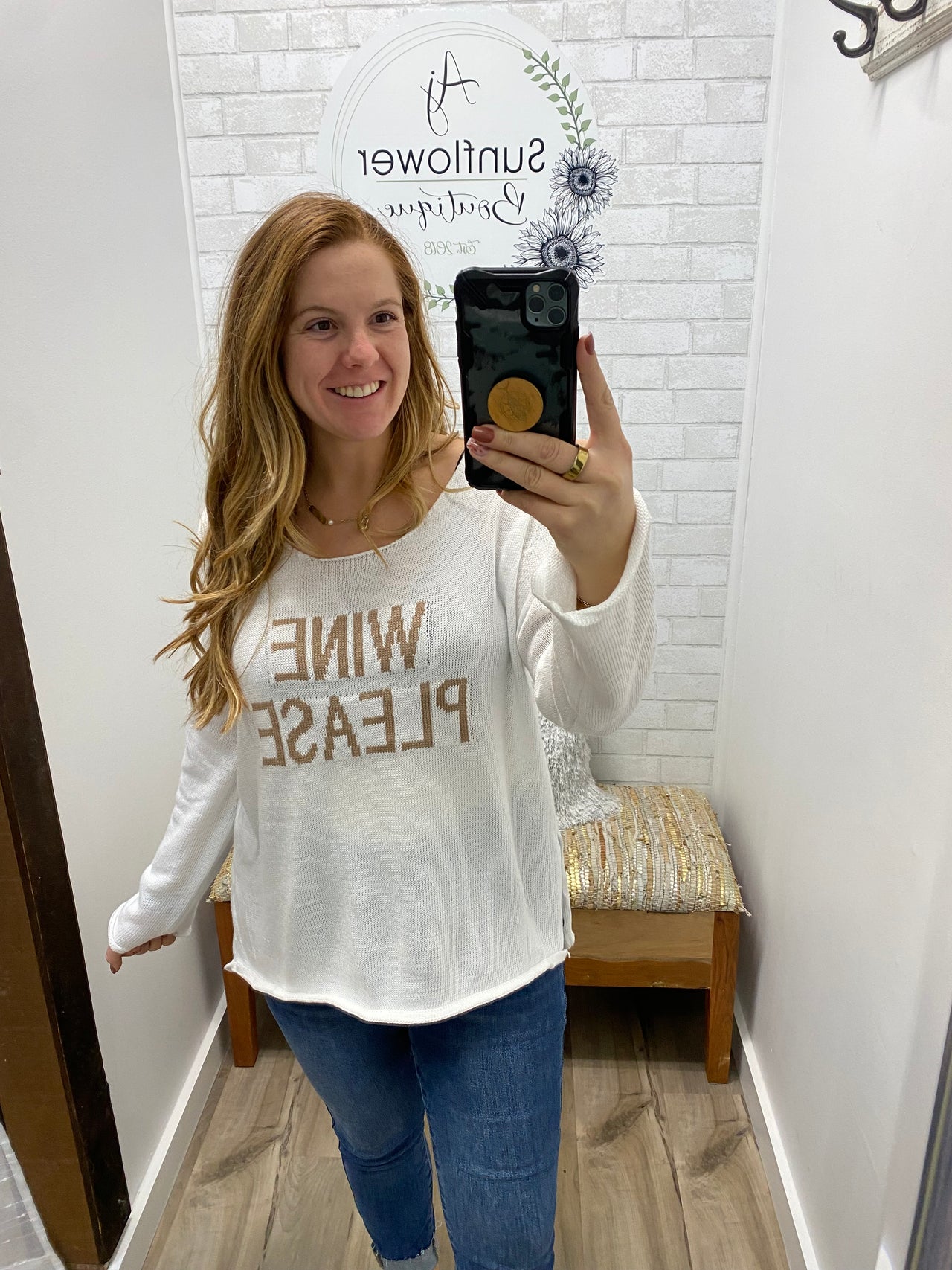 Time to Wine Down Sweater