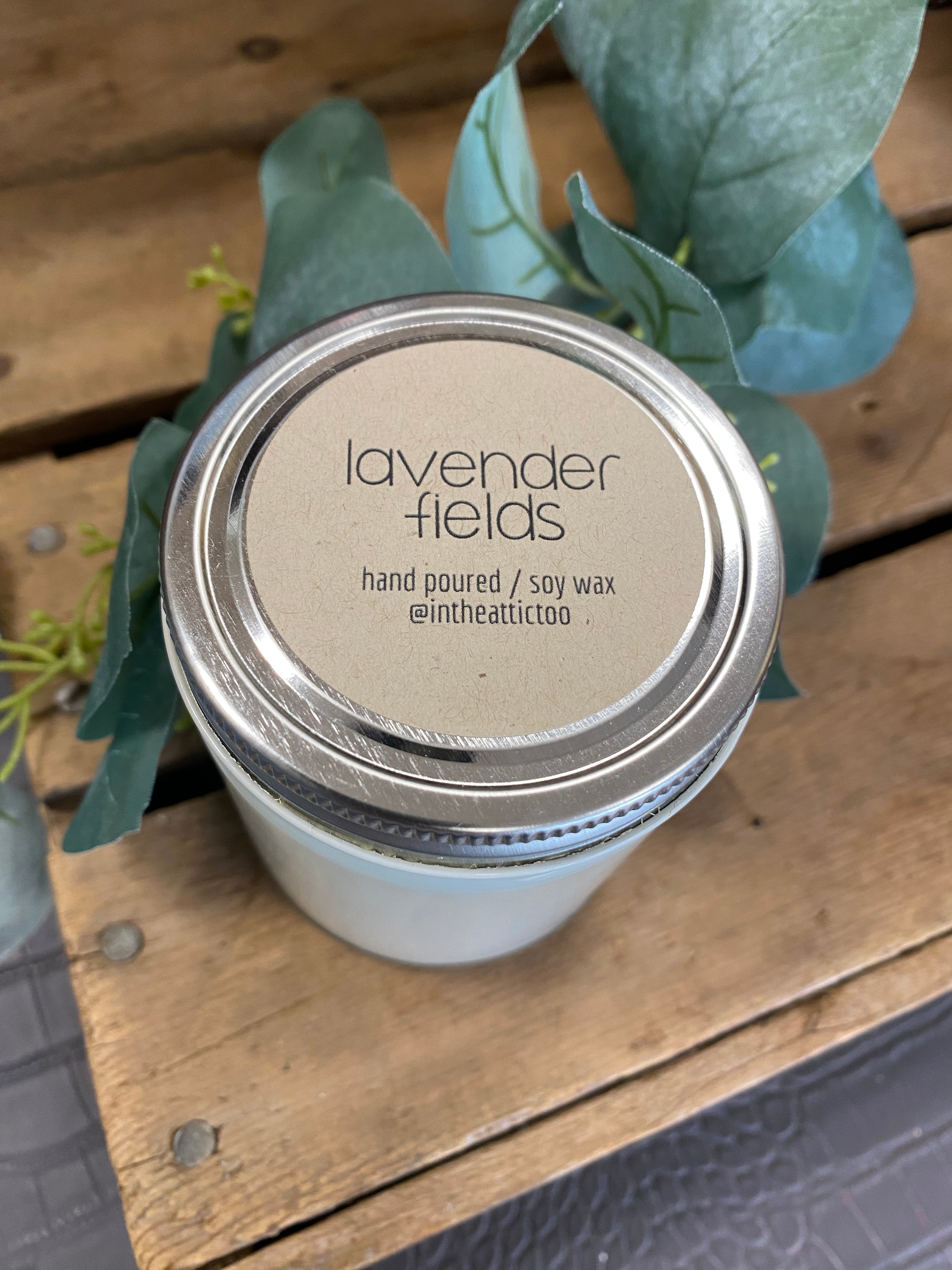 Lavender Fields Candle - In the Attic