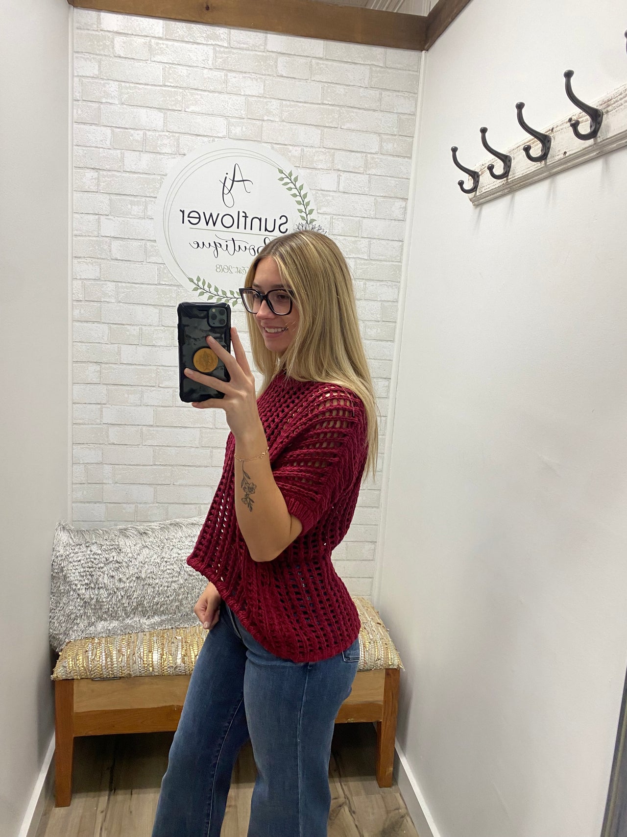 Sunset Dunes Top-Cabernet