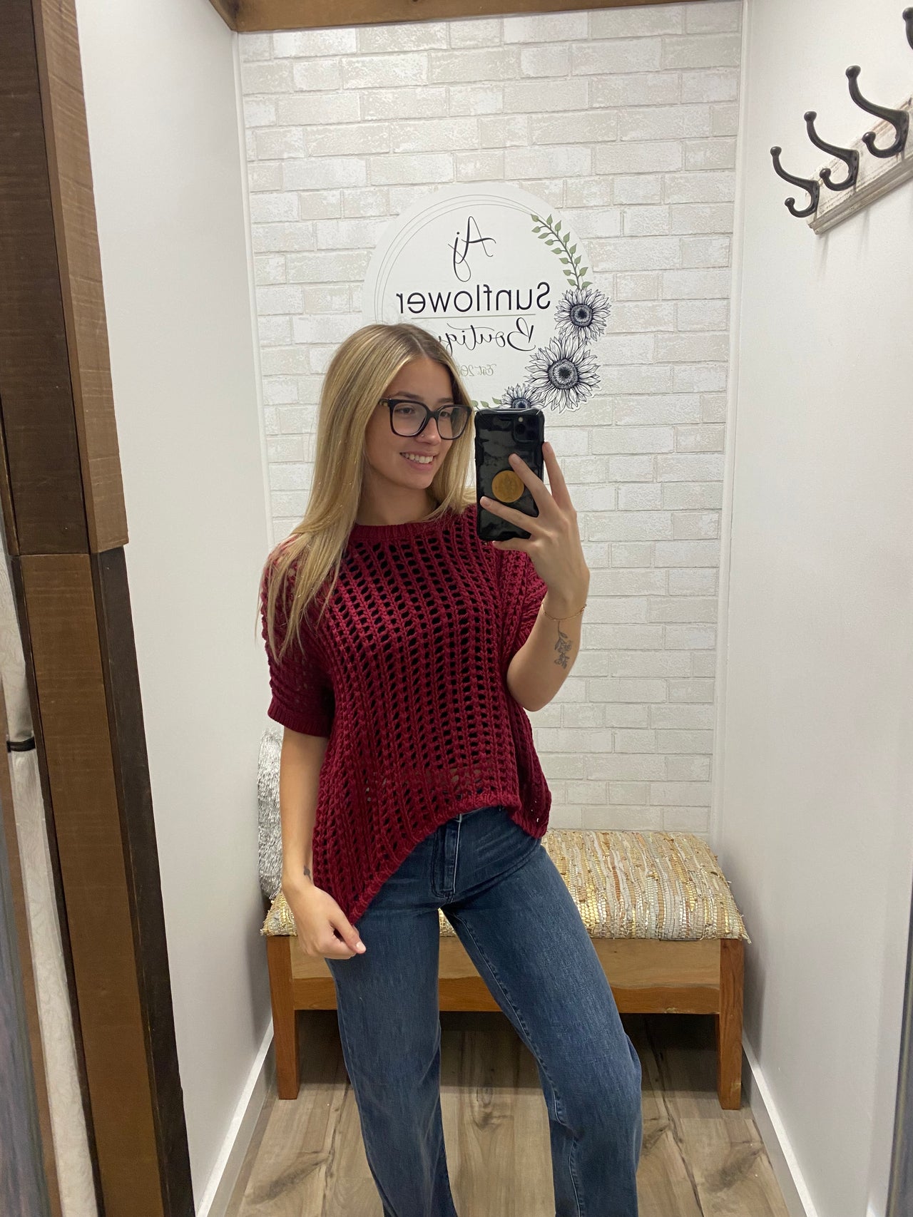 Sunset Dunes Top-Cabernet