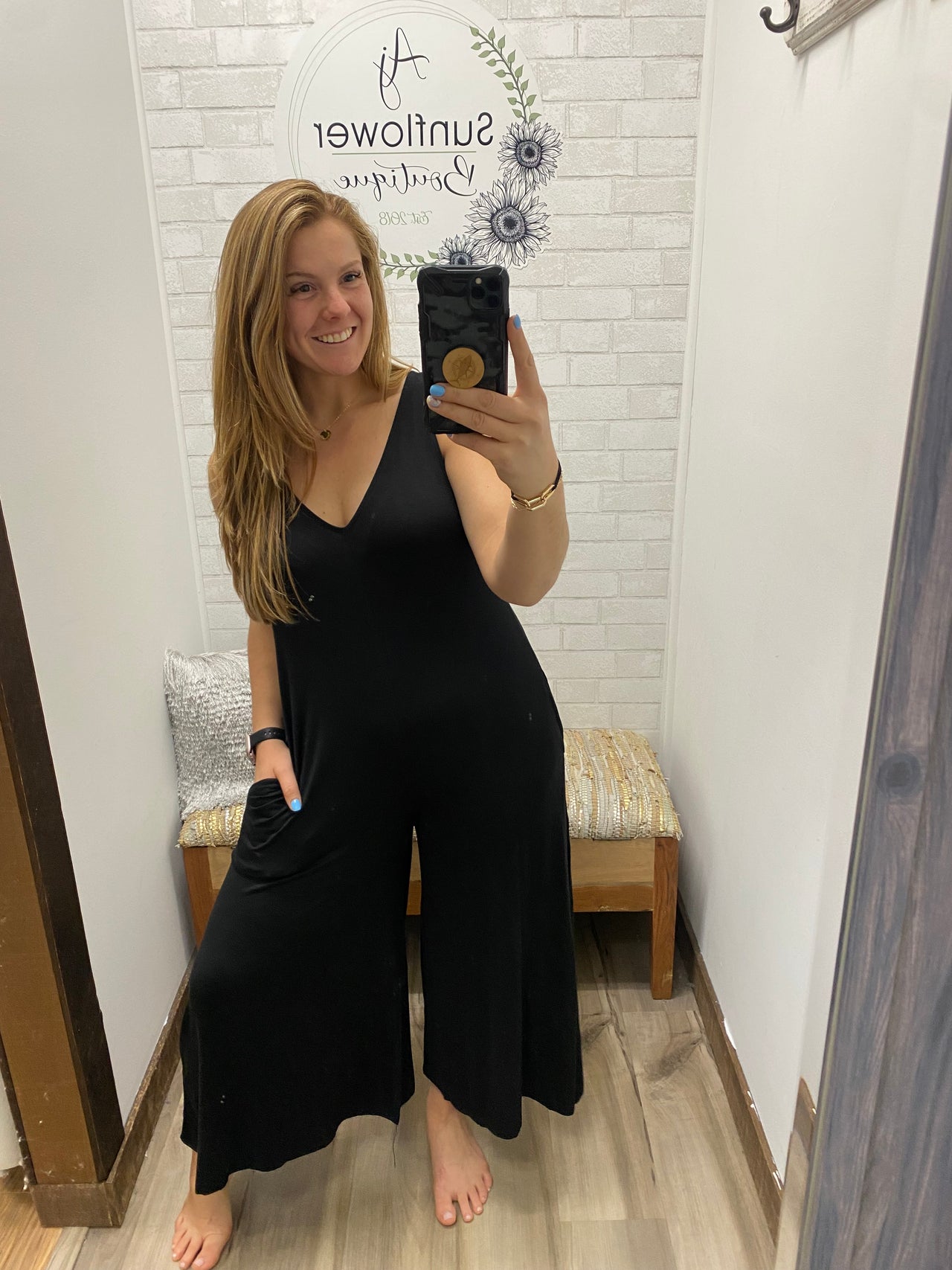 Your Go To Jumpsuit-Black